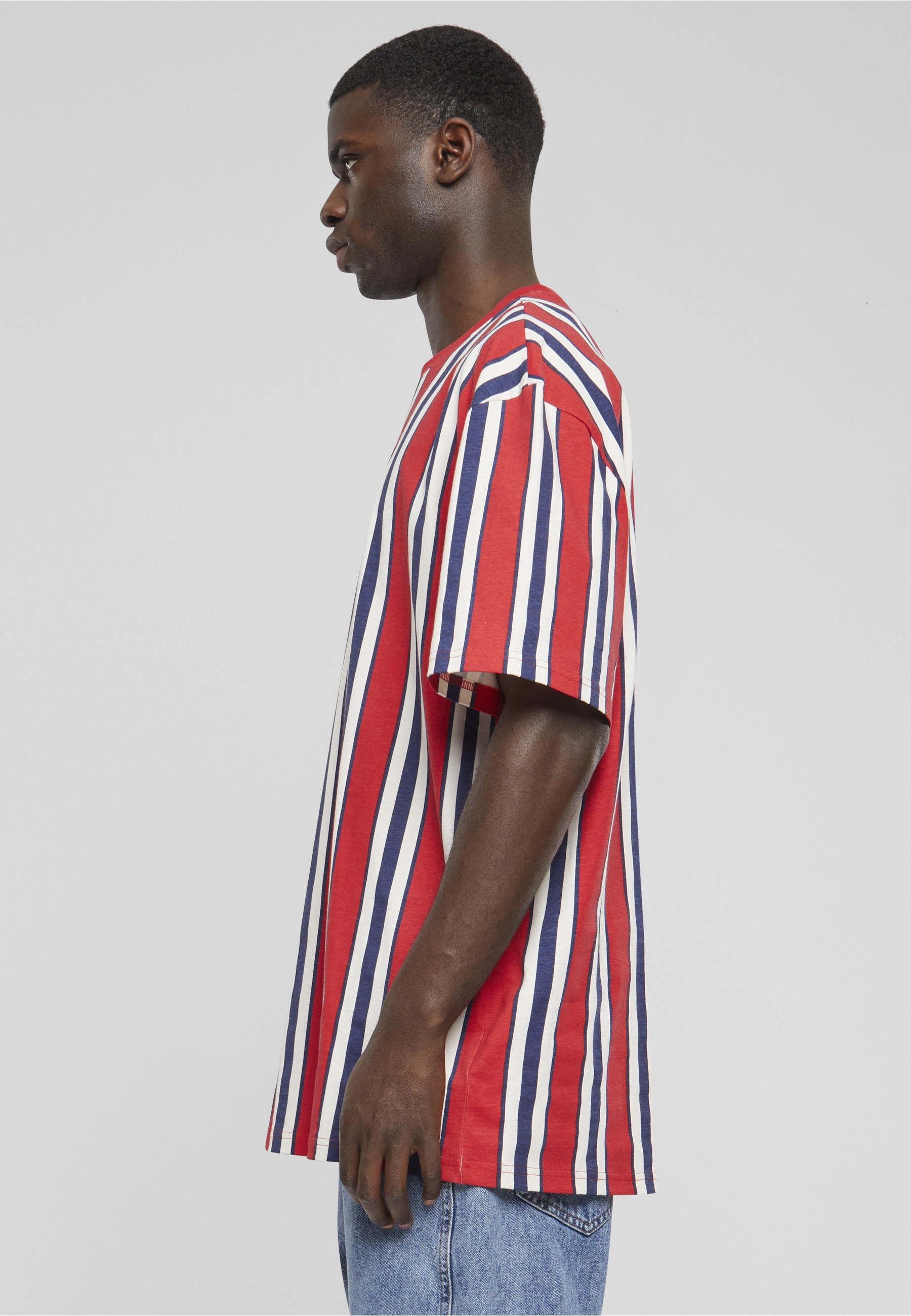 Karl Kani T-Shirt »Karl Kani Herren KM241-034-1 Karl Kani Retro Striped Tee« 1 Stk.