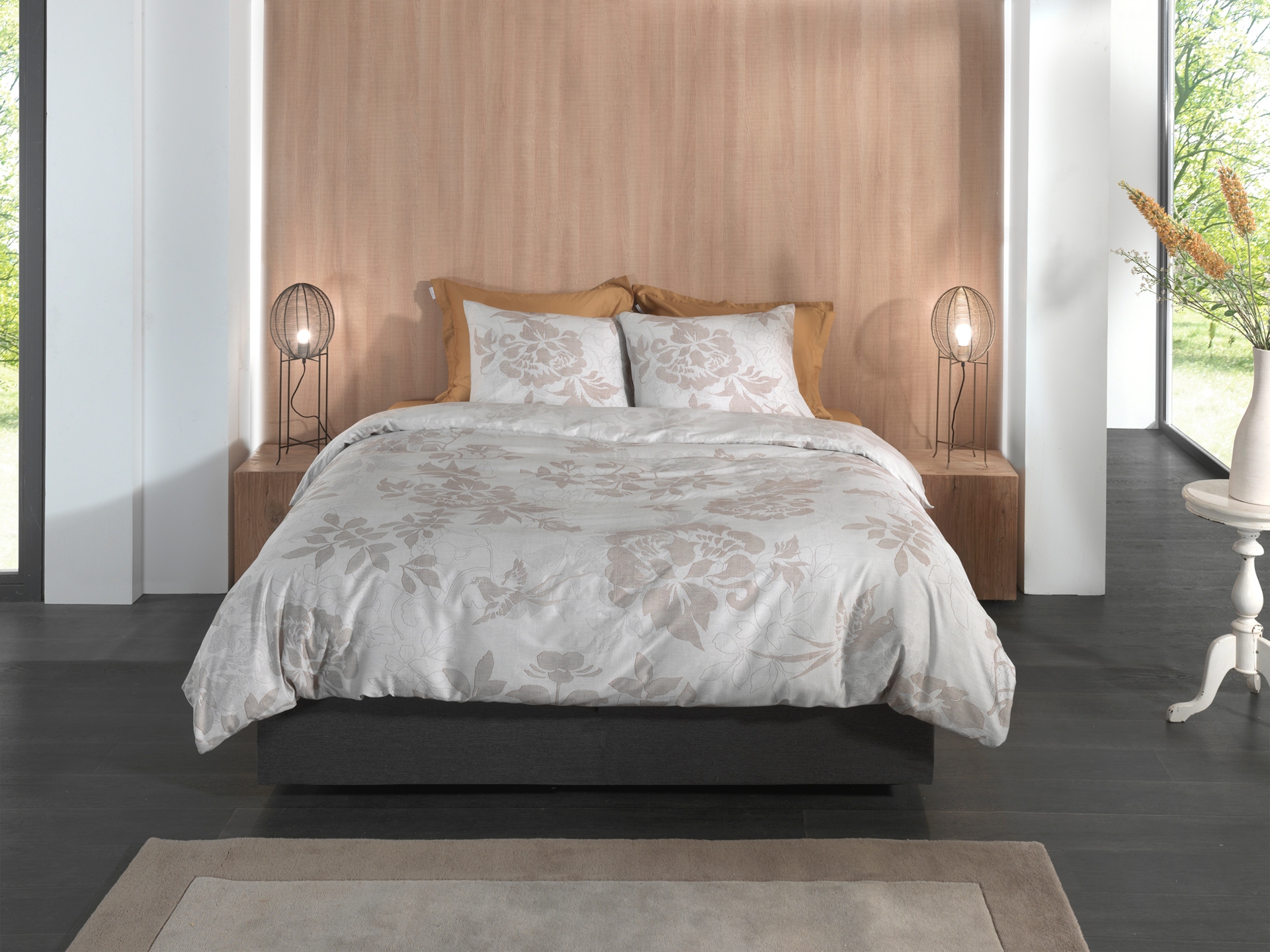 Heckett & Lane Bettwäsche »Heckettlane Bettwäsche Ling« 2 Bettwäsche aus 100% Baumwolle, hochwertige Mako-Satin, ab 135x200 cm.