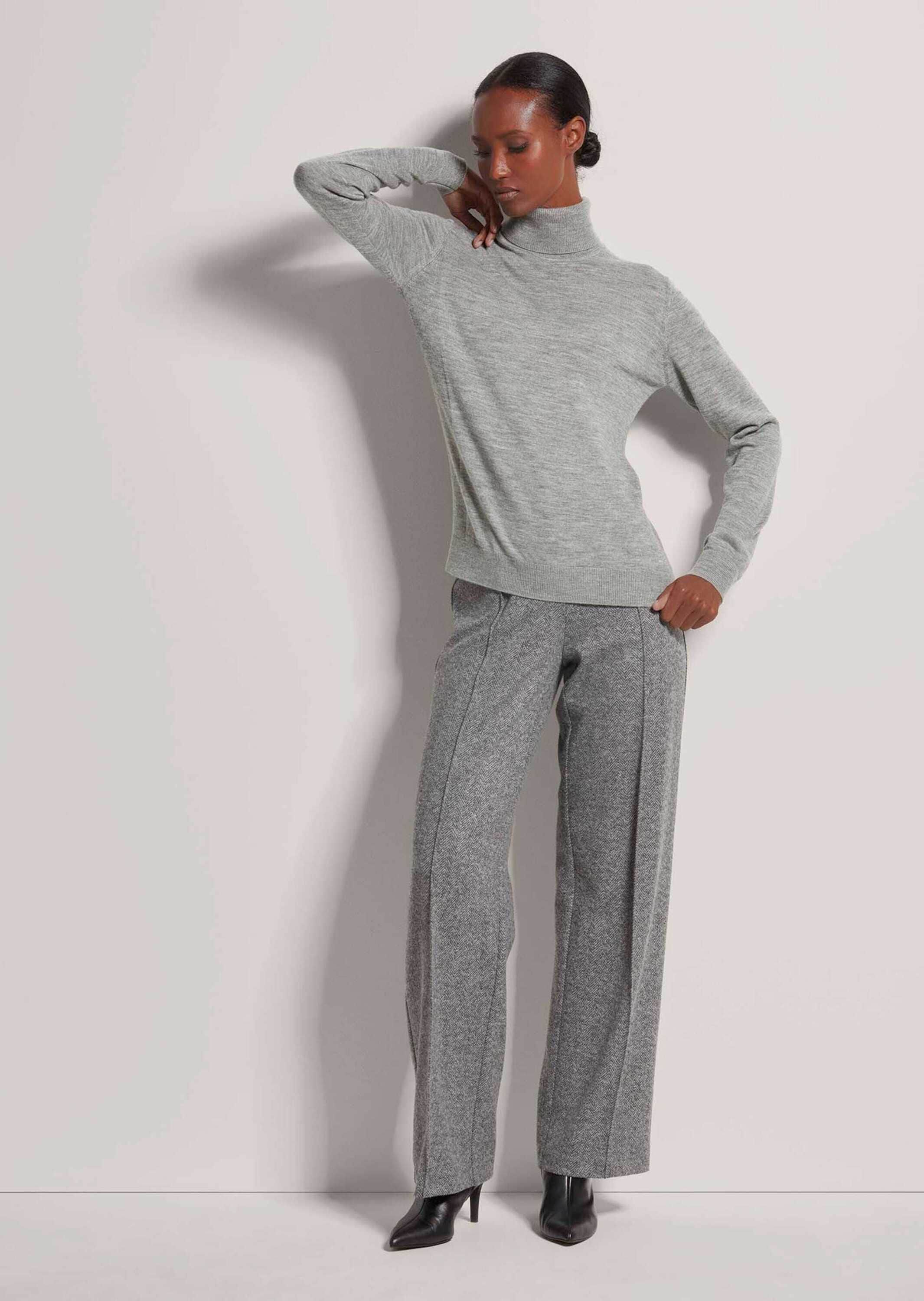 MADELEINE Longpullover »Pullover Rollkragen-Pullover aus Wolle«