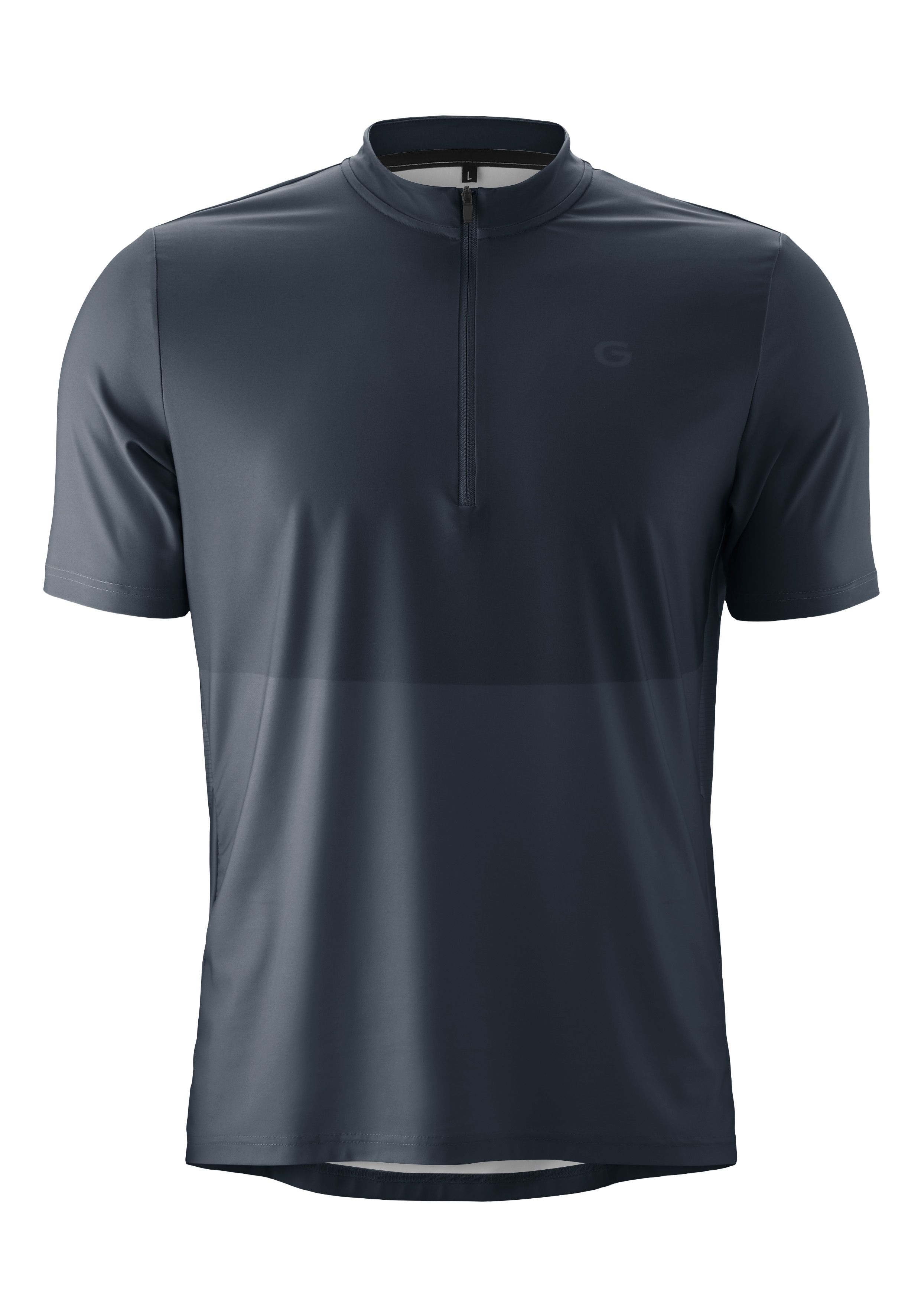 Gonso Radtrikot "Adventure Jersey Halfzip M" Herren Fahrradtrikot, modernes Half-Zip Trikot mit Rückentasche