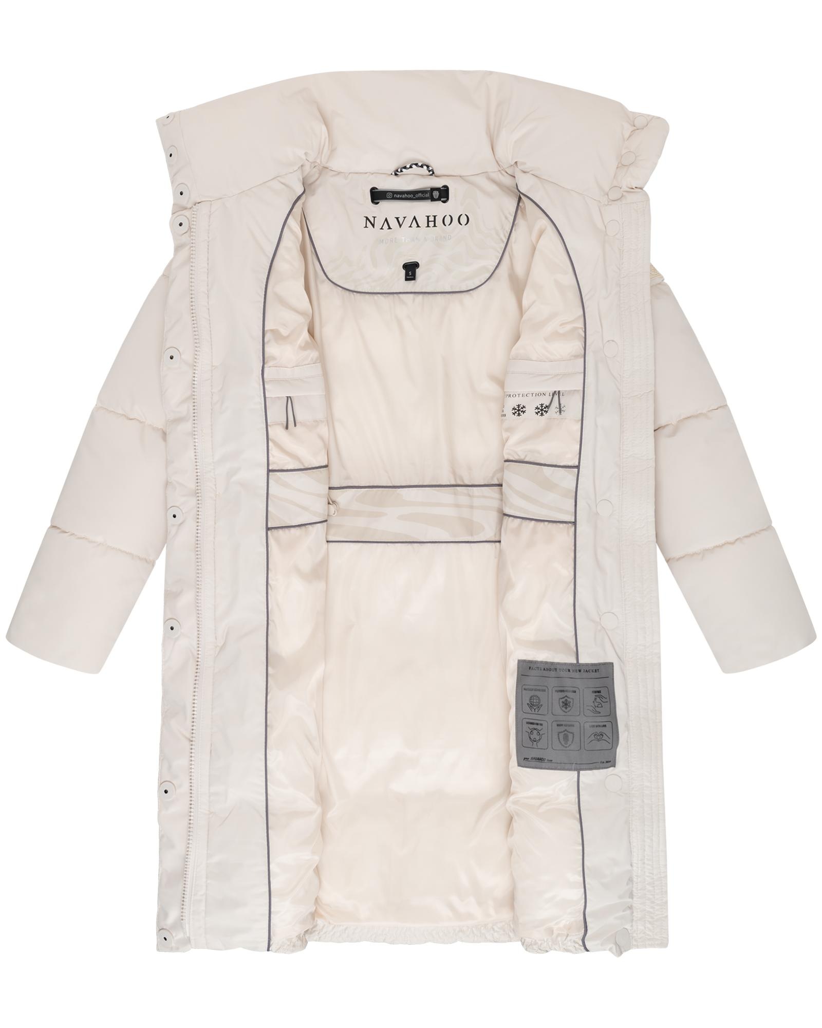 Navahoo Wintermantel »Wolkenkuss 14«, Winter Steppmantel