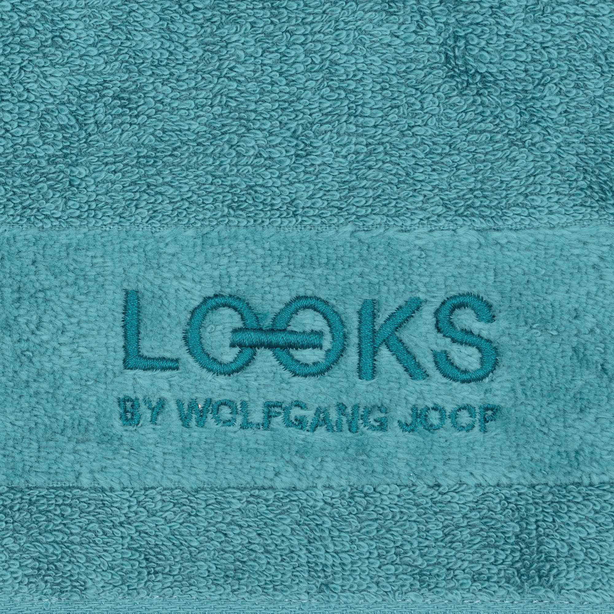 LOOKS by Wolfgang Joop Handtuch Rechnung BAUR (1 | mit auf St.), »LOOKS«, Logobestickung