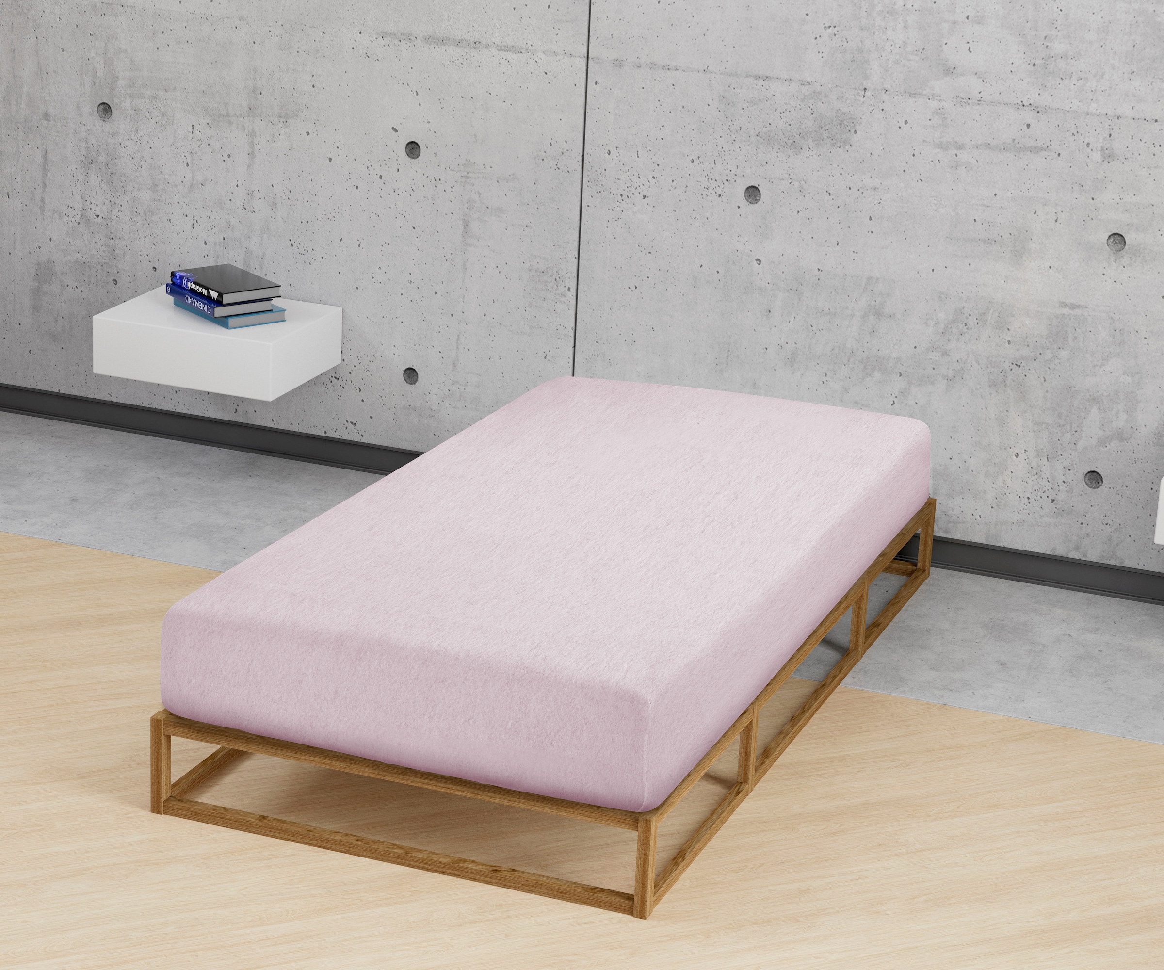 Biberna Spannbettlaken »Hermal«, 100% Baumwolle, weich+warm, Matratzenhöhe bis 22 cm, Made in Germany