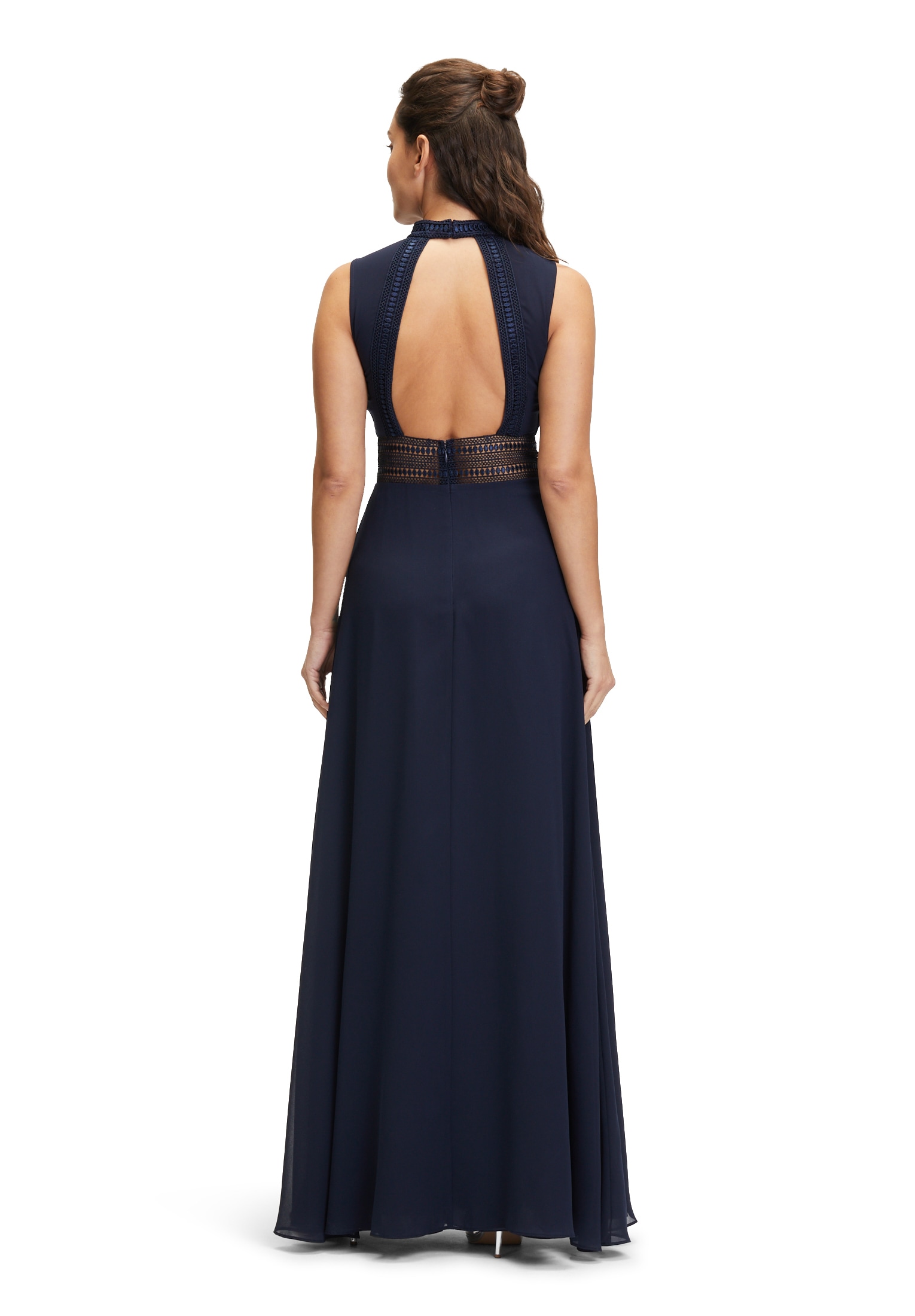 Vera Mont Abendkleid »Vera Mont Abendkleid rückenfrei«, Aufgesteppte Bänder