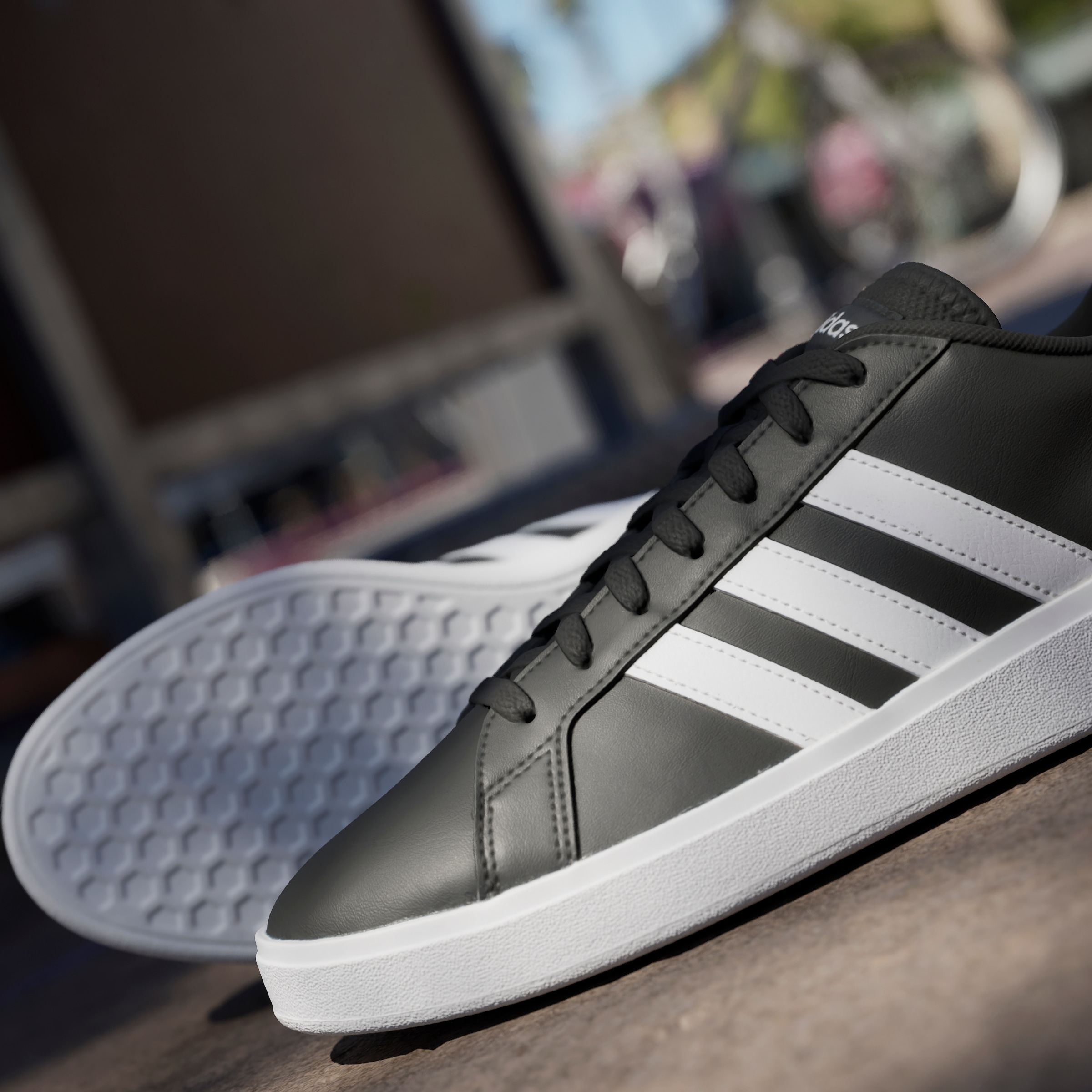 adidas Sportswear Sneaker »GRAND COURT TD LIFESTYLE COURT CASUAL«, Design auf den Spuren des adidas Superstar