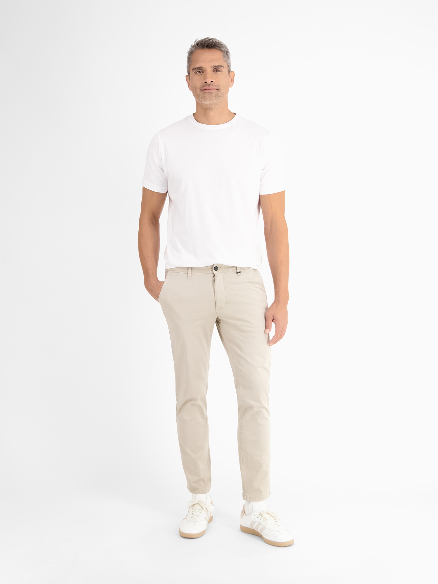 LERROS 5-Pocket-Hose »Basic Chino in Strukturqualität, SLIM FIT«  Chino im 5-Pocket-Style mit Stretchanteil / Allrounder für jeden Tag
