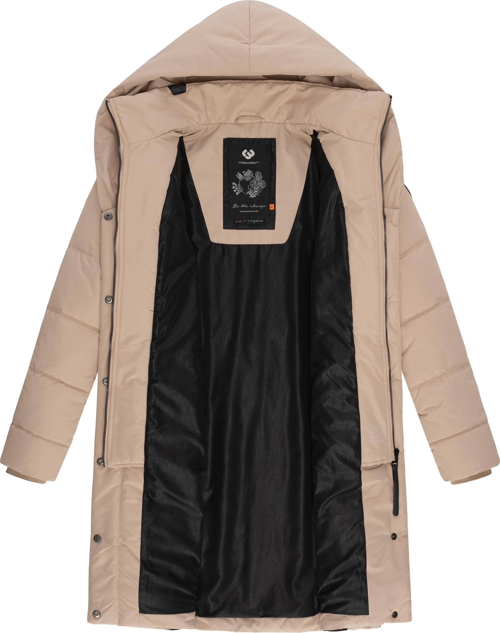 Ragwear Steppmantel »Natalka«, stylischer, gesteppter Winterparka mit gefütterter Kapuze