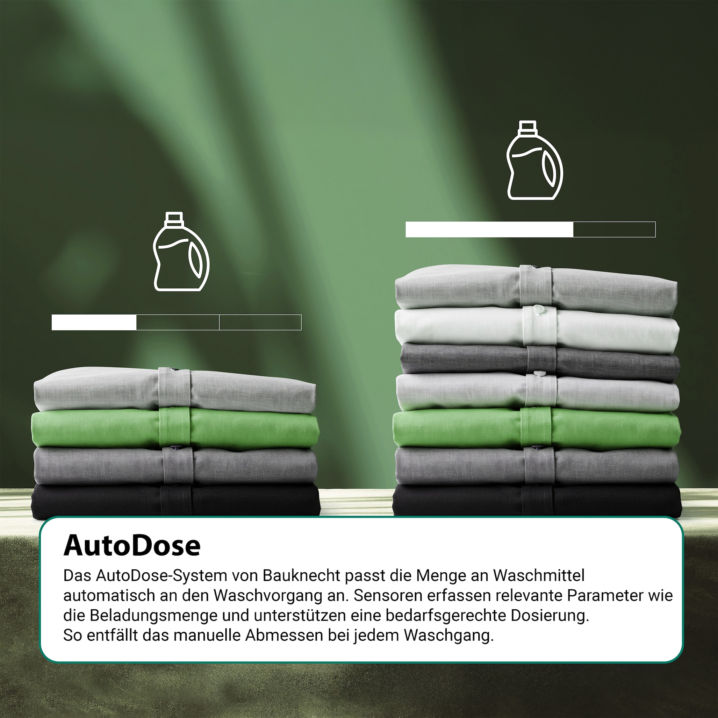 BAUKNECHT Waschmaschine »B WM 10A11 BC« 10 kg 1400 U/min Adaptive Wash – Intelligente Anpassung der Programme an Ihre Wünsche