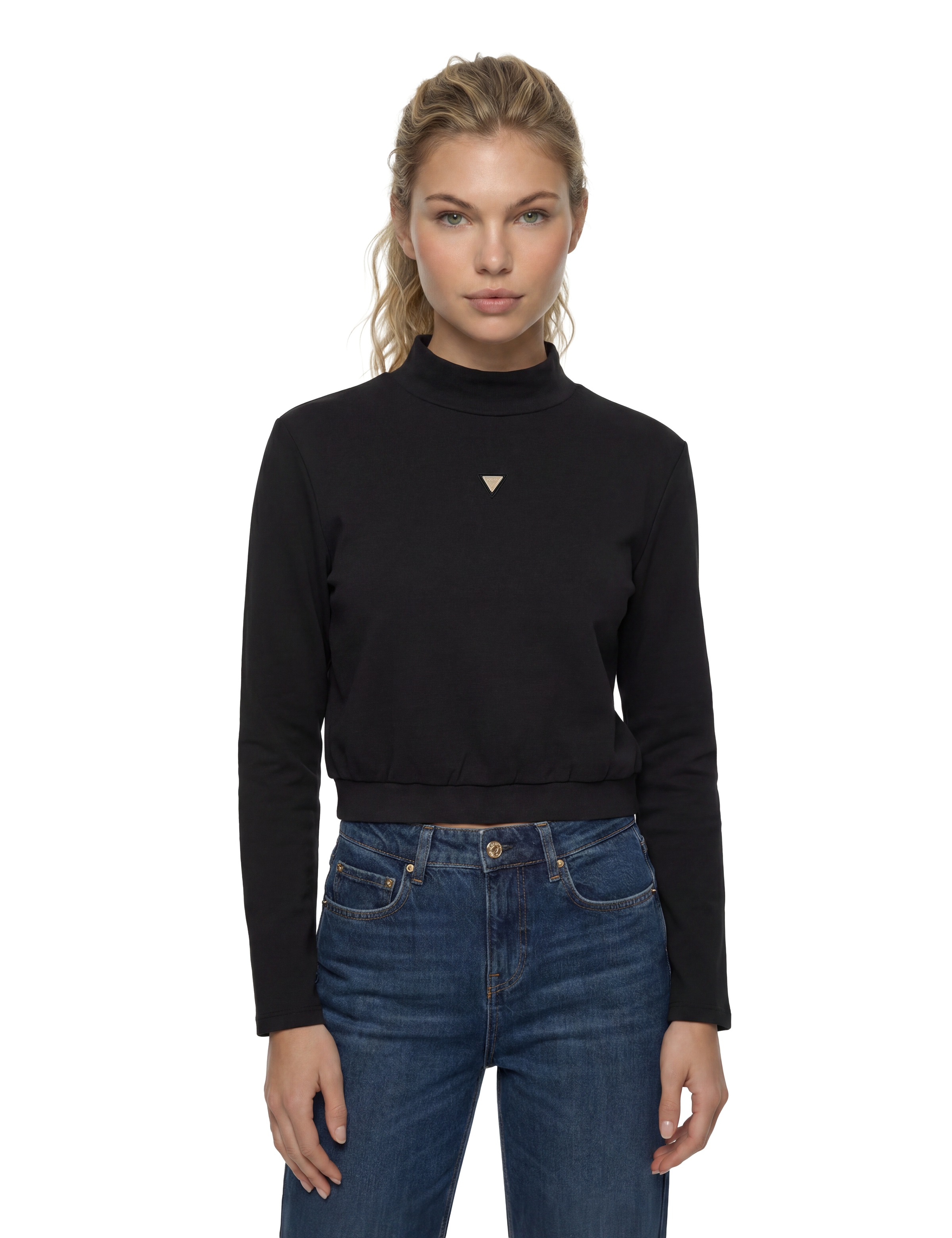 Guess - Kleidung - Sweatshirts & Hoodies - Damen - Schwarzk - M - Bild 3