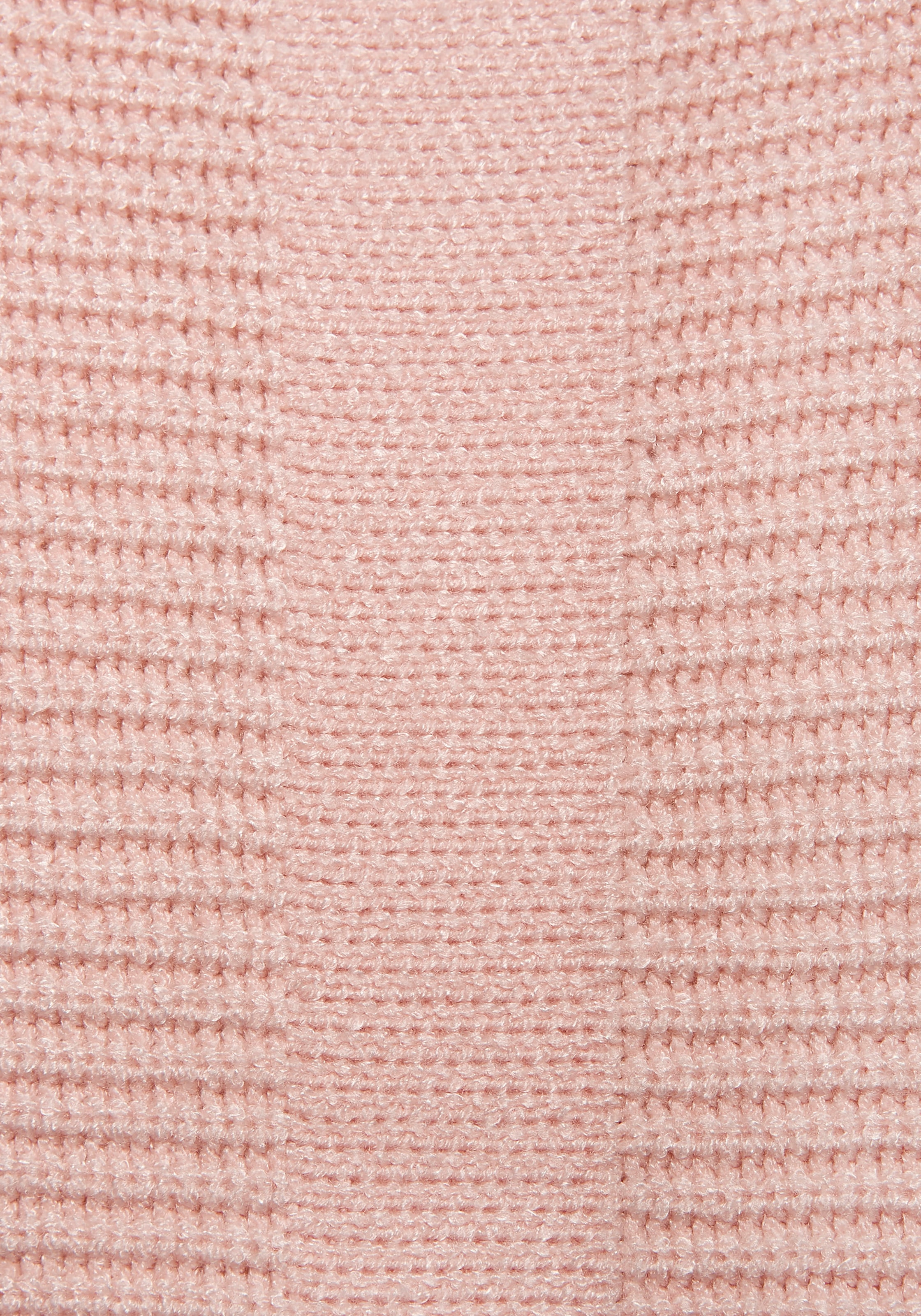 LASCANA Rundhalspullover, mit Zierknöpfen hinten, lockerer Strickpullover