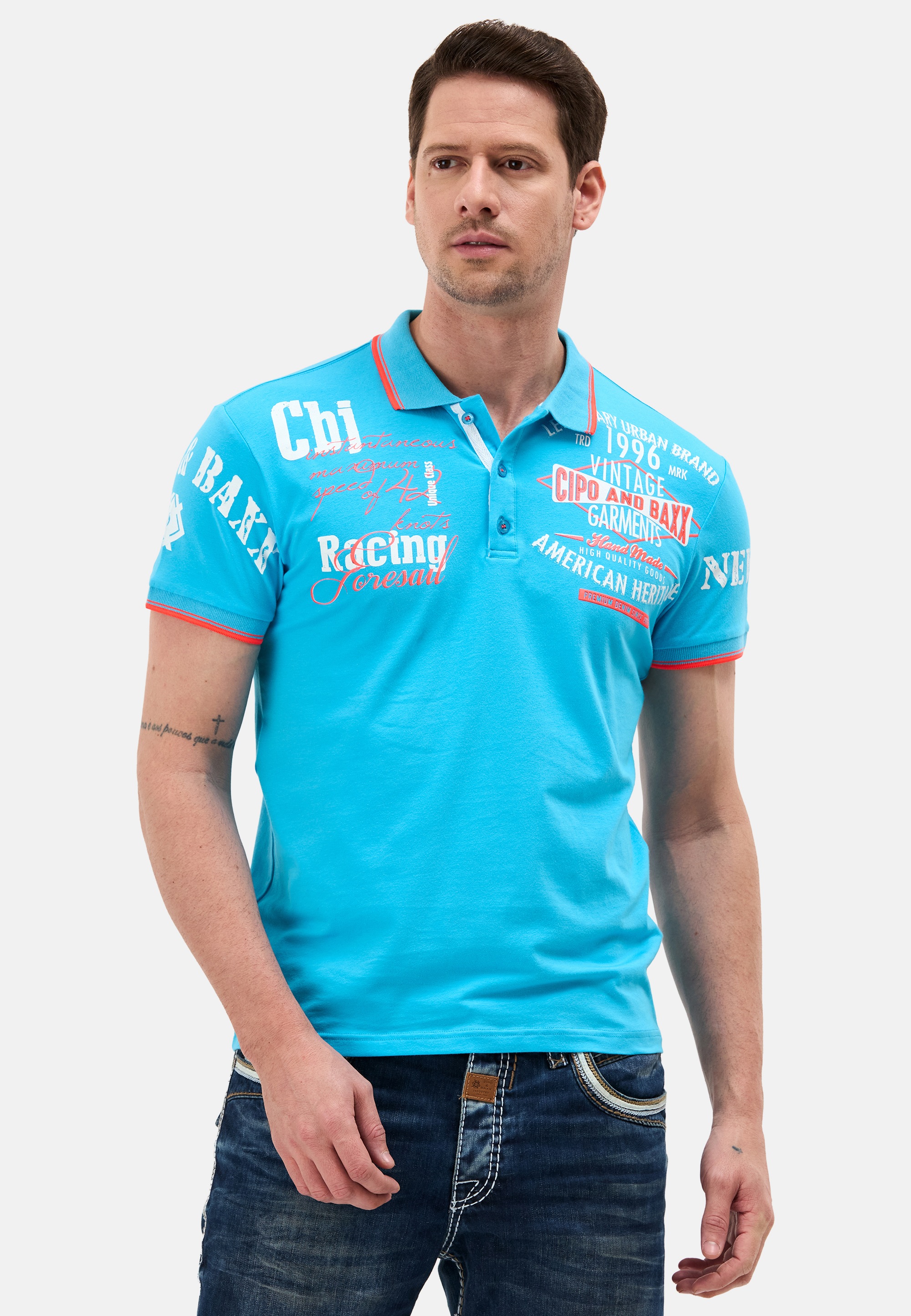 Cipo & Baxx Poloshirt günstig online kaufen