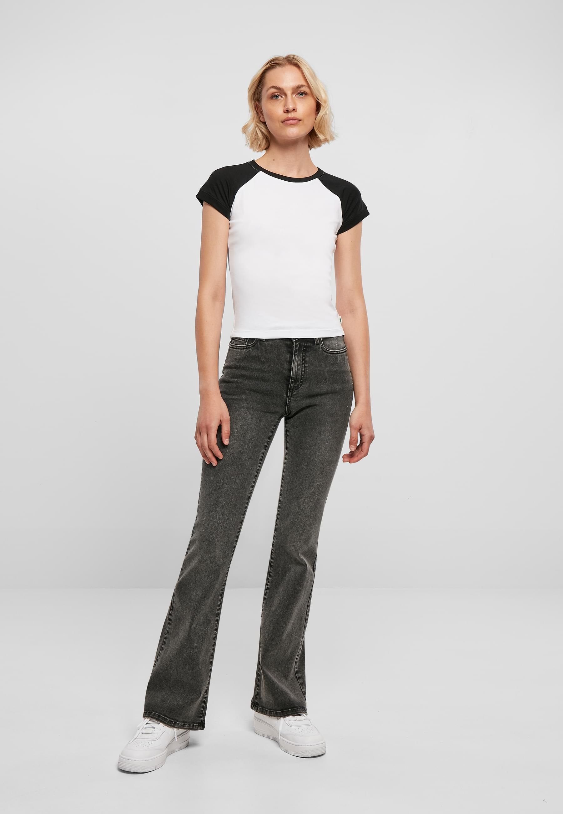 URBAN CLASSICS Kurzarmshirt »Urban Classics Damen«, (1 tlg.)