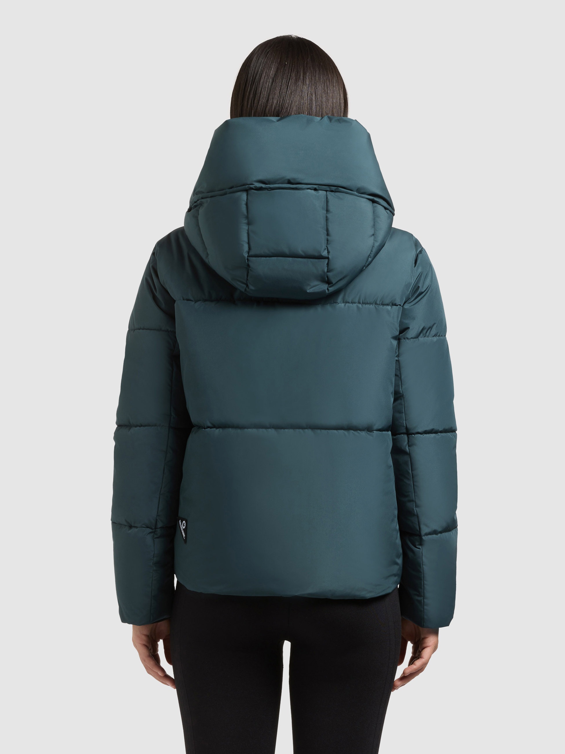 khujo Steppjacke »AUDREY2 WITH GLOVES« mit Kapuze