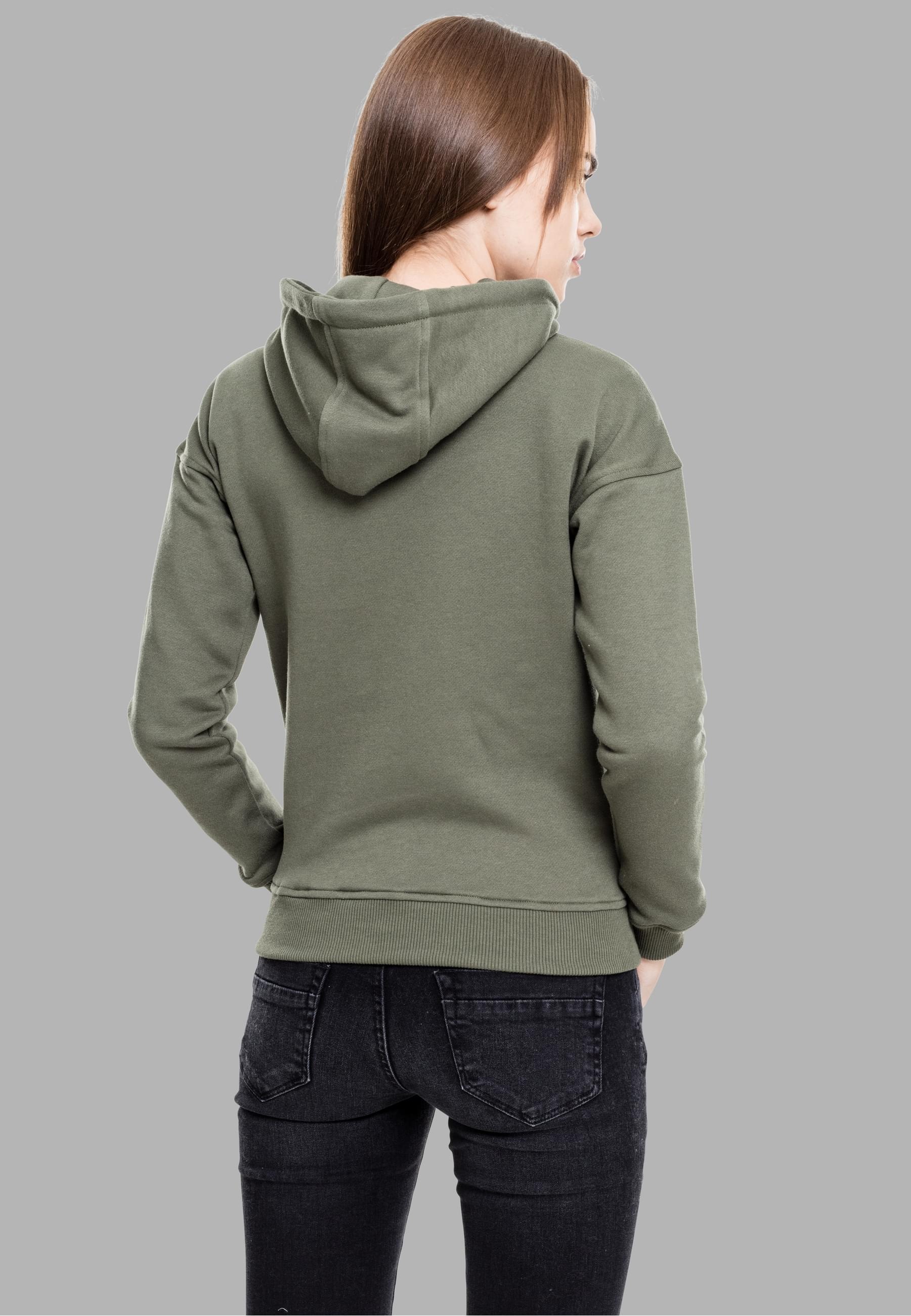 URBAN CLASSICS Kapuzenpullover »Urban Classics Damen Ladies Hoody«, (1 tlg.)