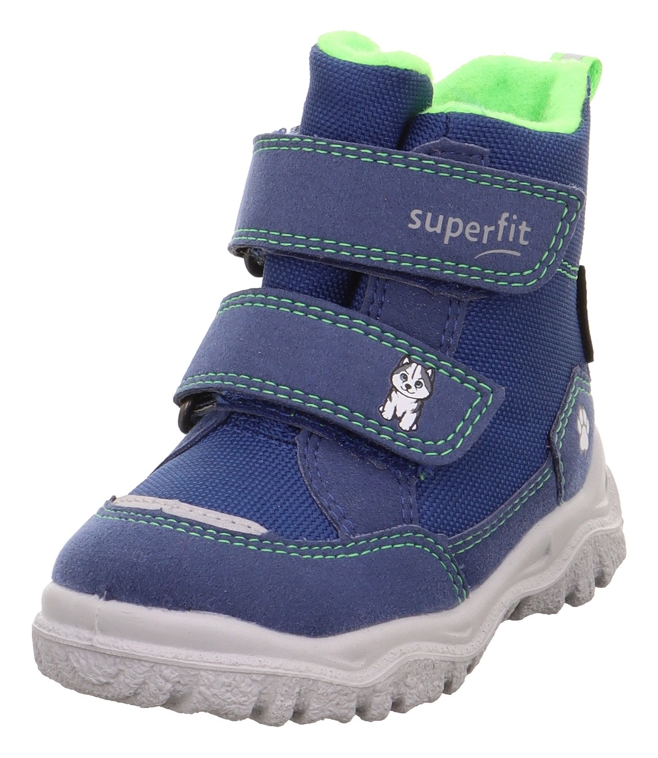 Superfit "HUSKY1, WMS: mittel" Snowboots mit wasserdichtem SYMPATEX, Größenschablone zum Download