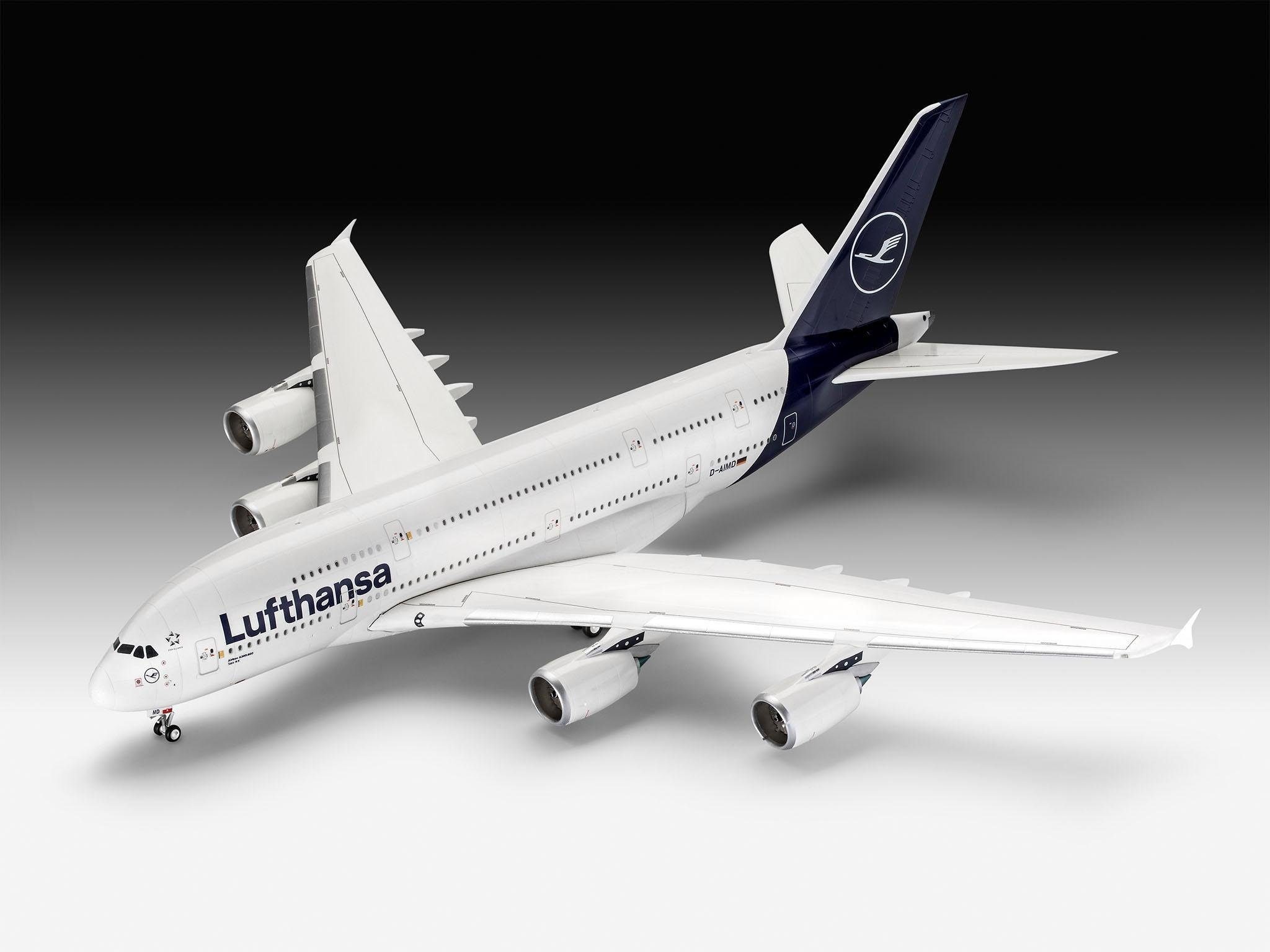 Revell® Modellbausatz »Airbus A380-800 Lufthansa - New Livery«, 1:144, Made in Europe