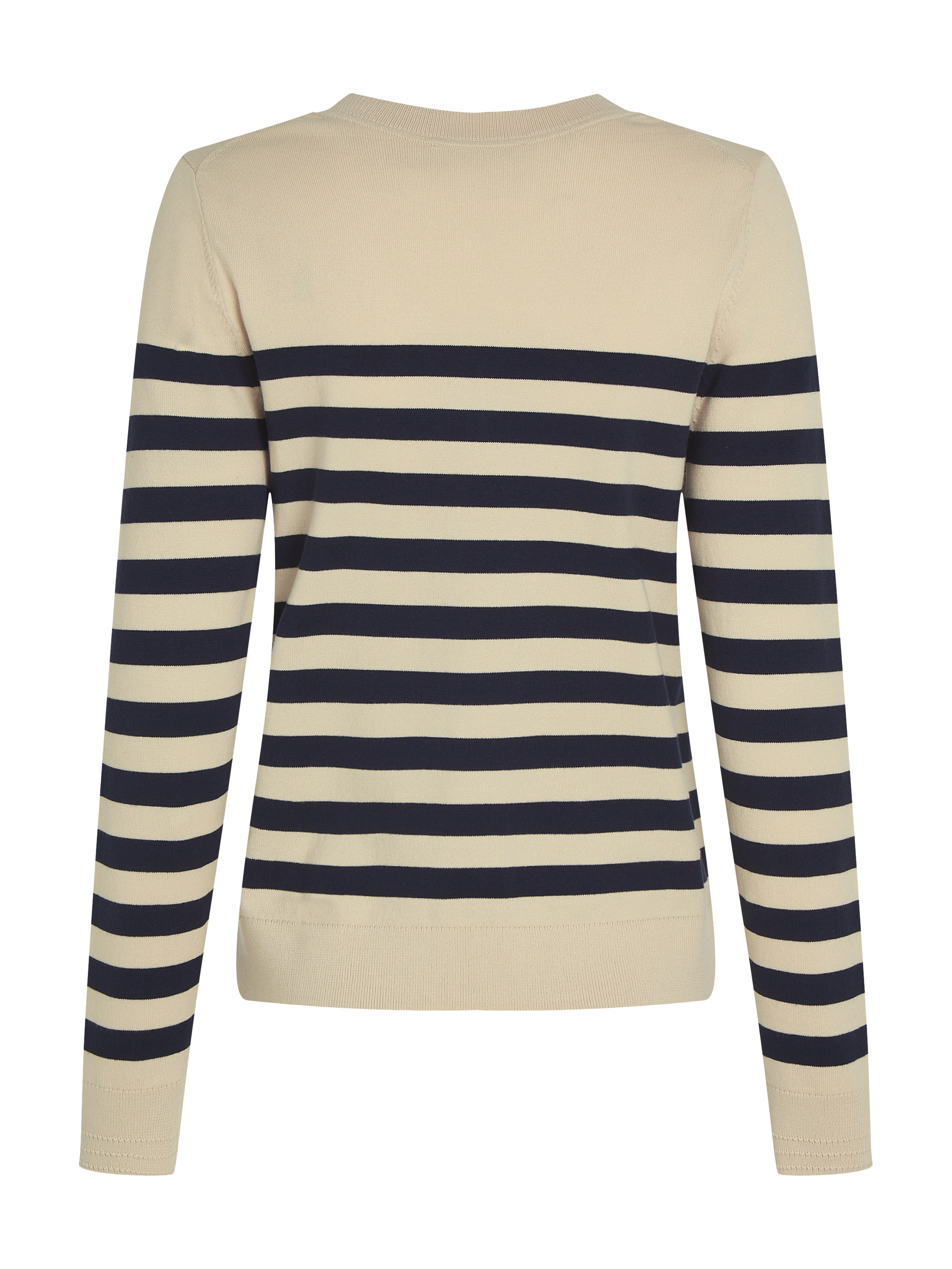 Tommy Hilfiger V-Ausschnitt-Pullover, mit Logo-Stickerei