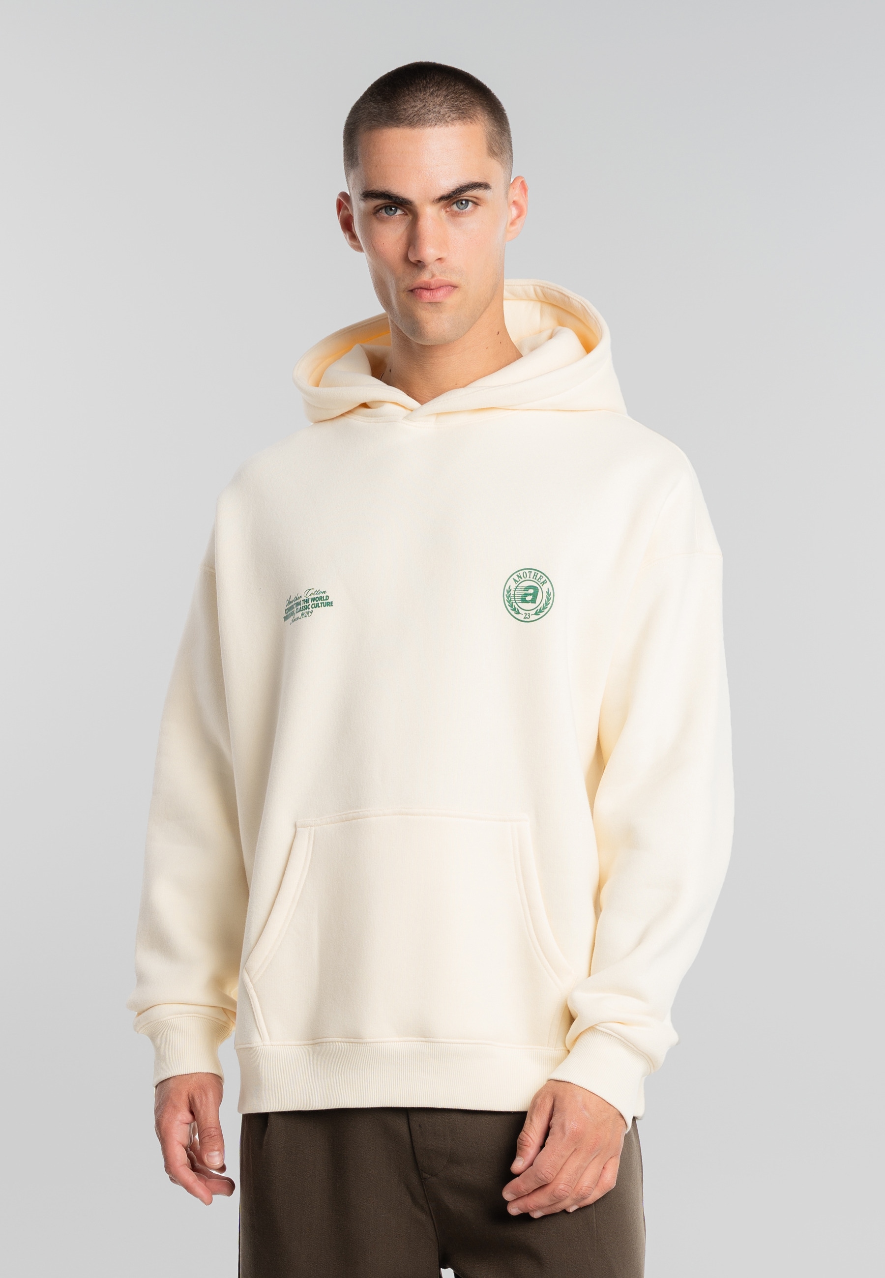 Another Cotton Lab Rundhalspullover »Another Cotton Lab Sunday Miles Hoodie« 1