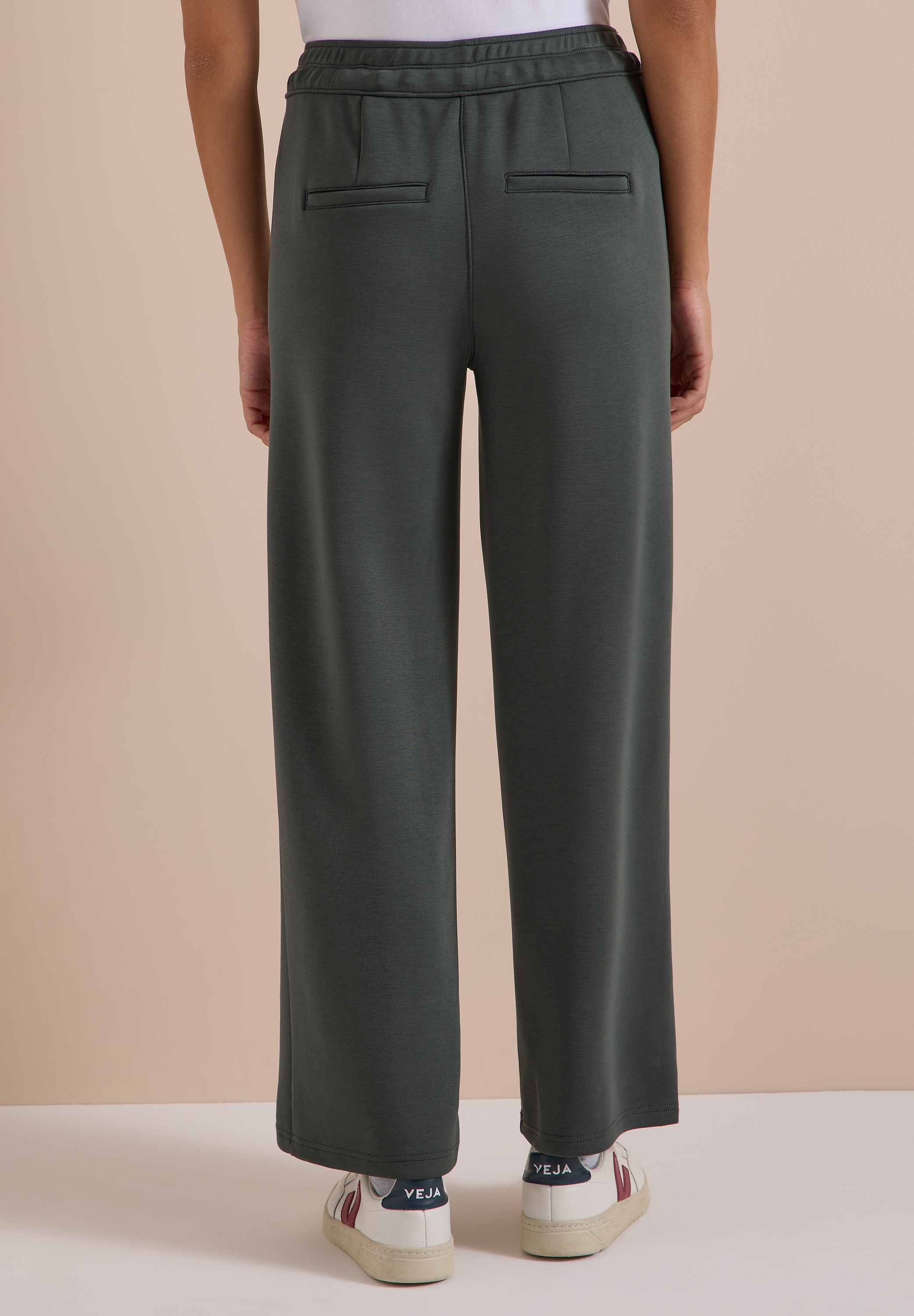 Cecil Stoffhose  mit Wide Legs