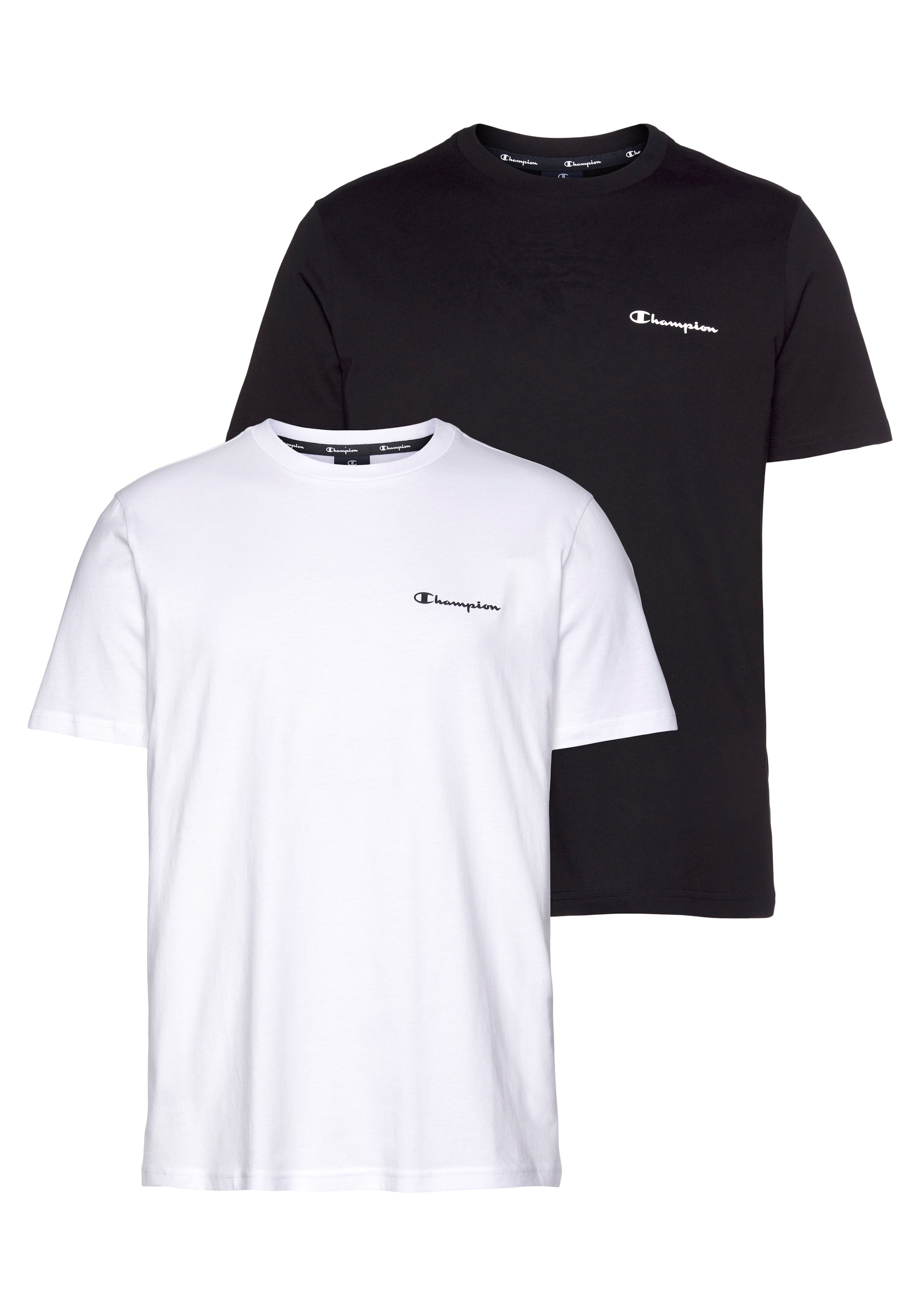 T-Shirt, (Packung, 2er-Pack)