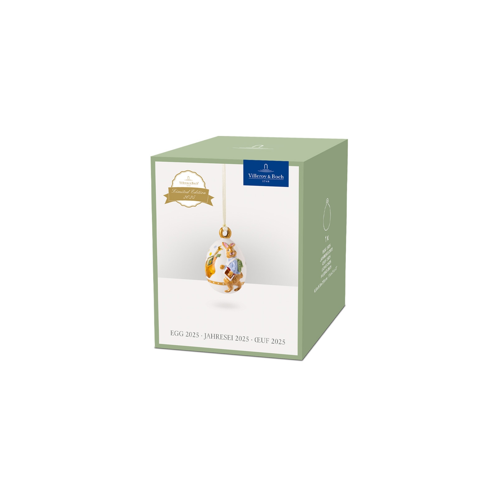 Villeroy & Boch Dekofigur »Jahresei 2025 Easter Edition ø 4,7 cm bunt«