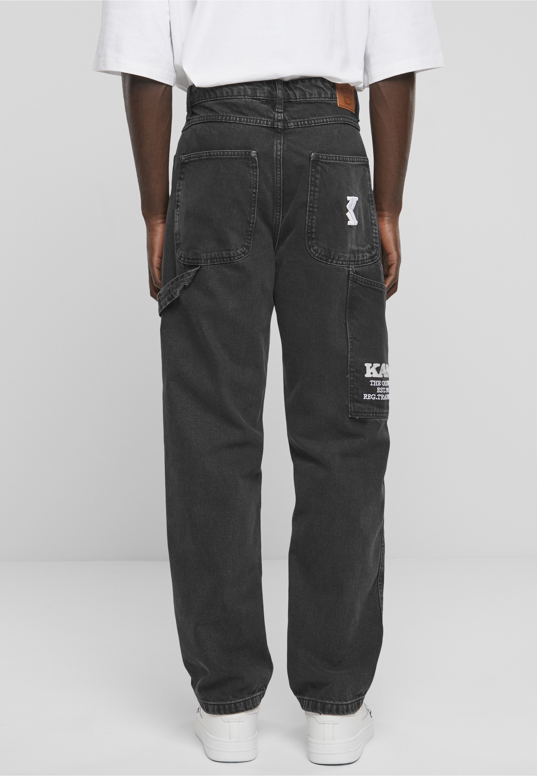 Karl Kani Bequeme Jeans »Karl Kani Herren KMI-PL063-001-03 KK Retro Baggy Workwear Denim« 1 Stk.