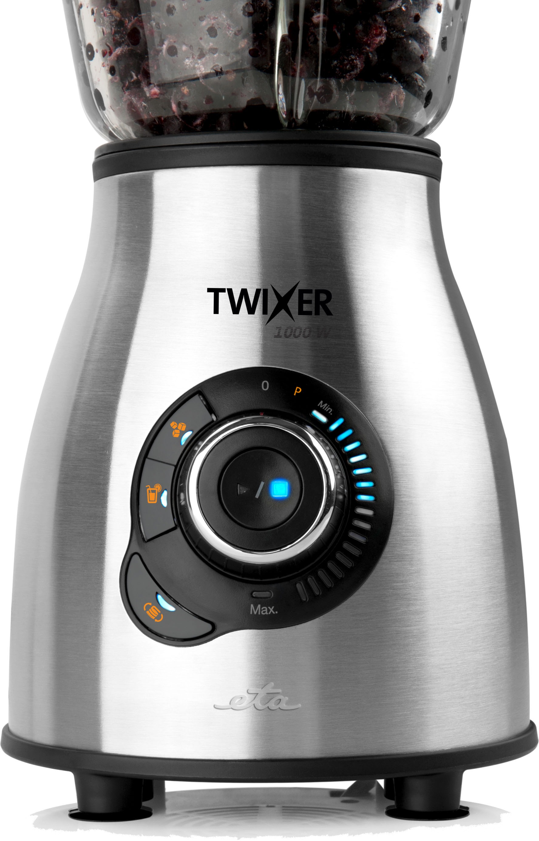 eta Standmixer »TWIXER ETA601190000«, 1000 W, Glasbehälter, voreingestellte Programme