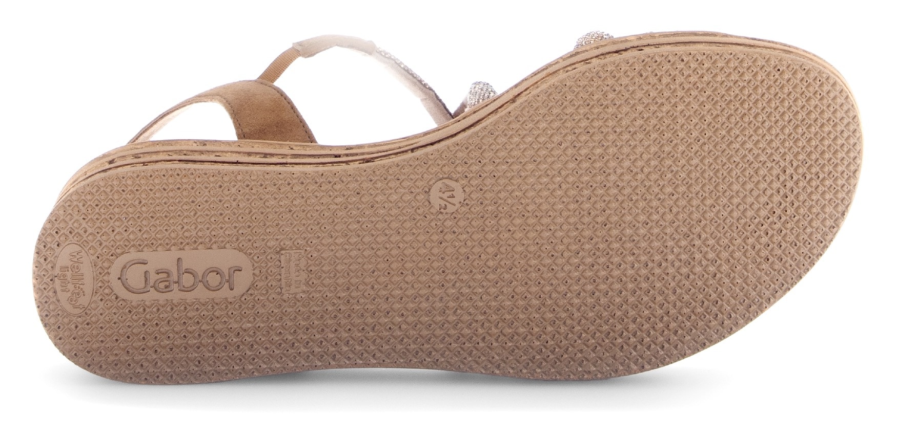 Gabor Keilsandalette, Plateau, Sommerschuh, Riemchensandale mit Best Fitting-Ausstattung