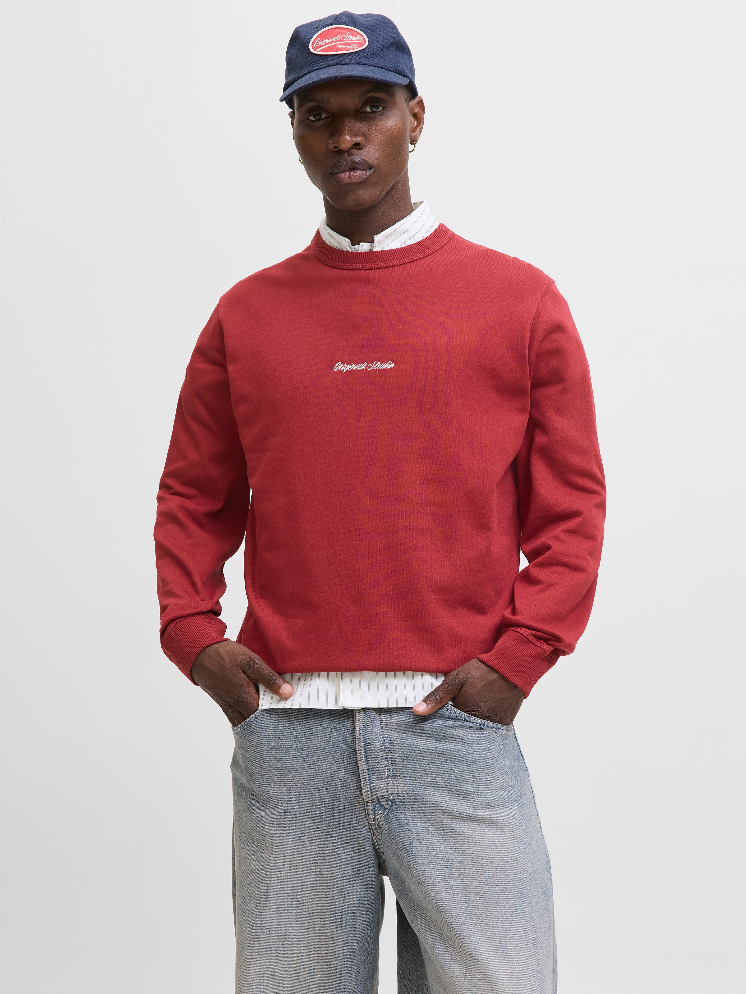 Jack & Jones Sweatshirt "JORNORREBRO EMB SWEAT CREW NOOS" günstig online kaufen