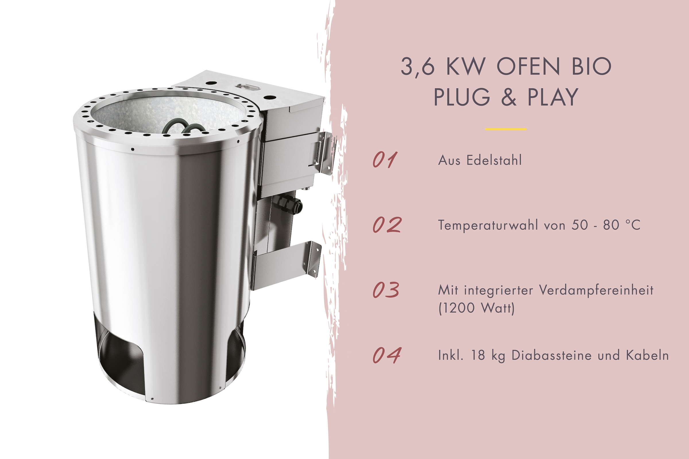 Karibu Sauna »Vivi 3«