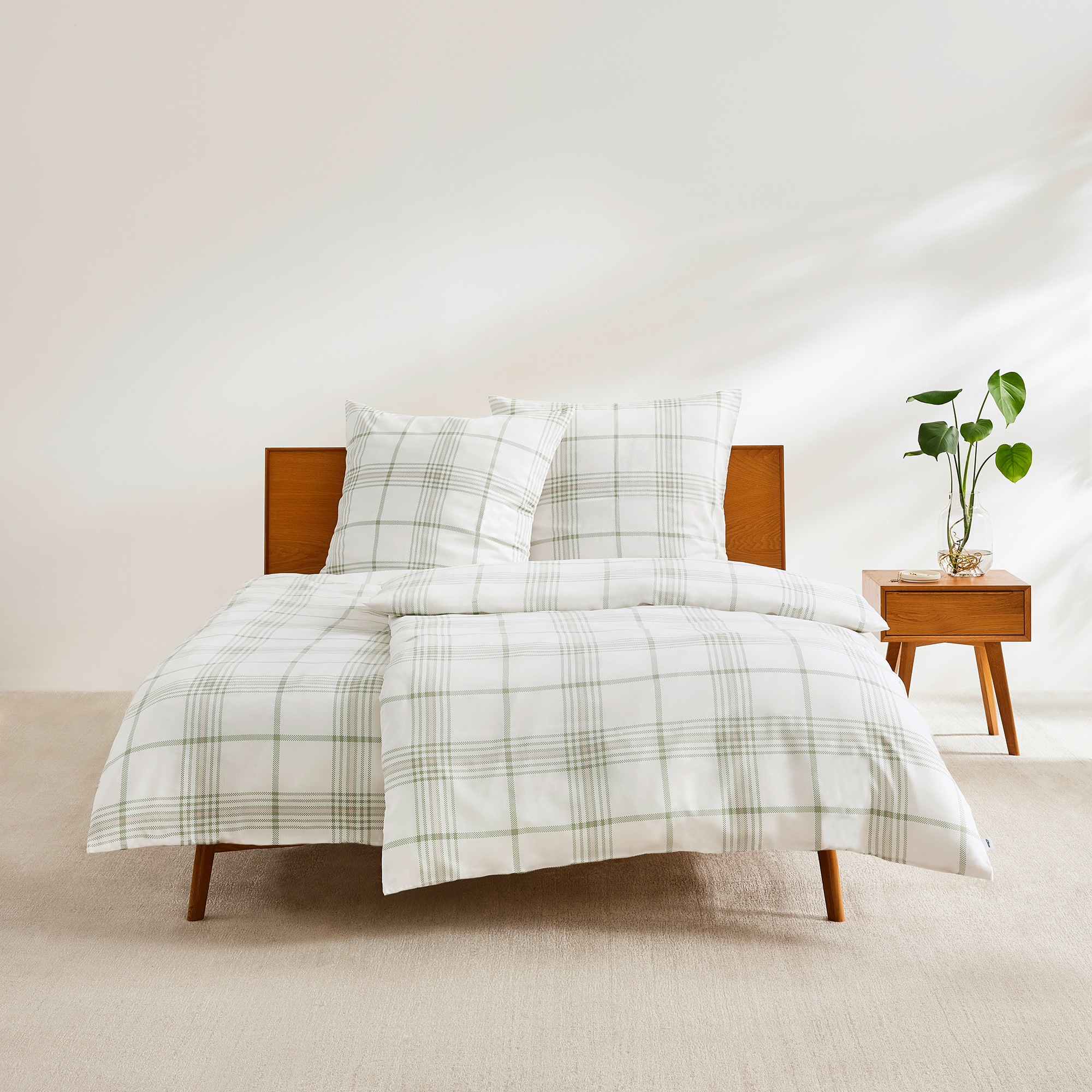 s.Oliver Bettwäsche "Satinbettwäsche s.Oliver" 2 Stk. tlg. mit zeitlosem Ka günstig online kaufen