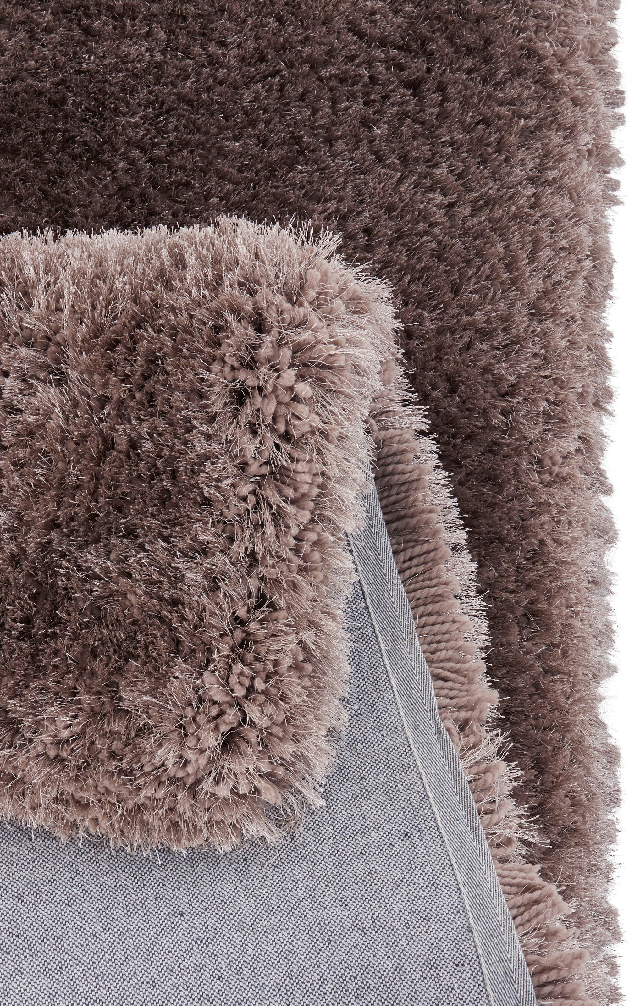 my home Hochflor-Teppich »Micro exclusiv Teppich, sehr hoher Flor, weich durch Mikrofaser« rechteckig 78 mm Höhe sehr weich, flauschig, uni, Wohnzimmer, Schlafzimmer, Kinderzimmer