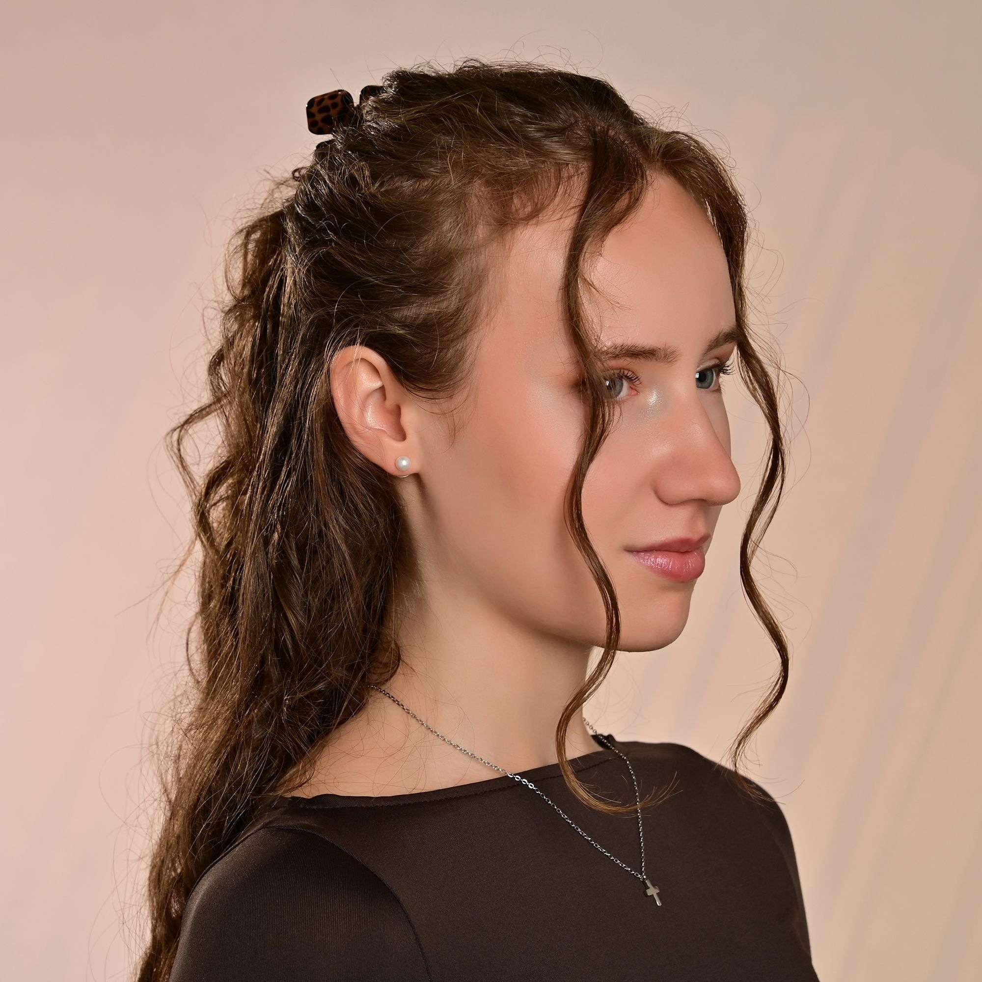 Adelia´s Paar Ohrhänger "Damen Ohrringe – Ohrstecker aus Titan mit Süßwasse günstig online kaufen