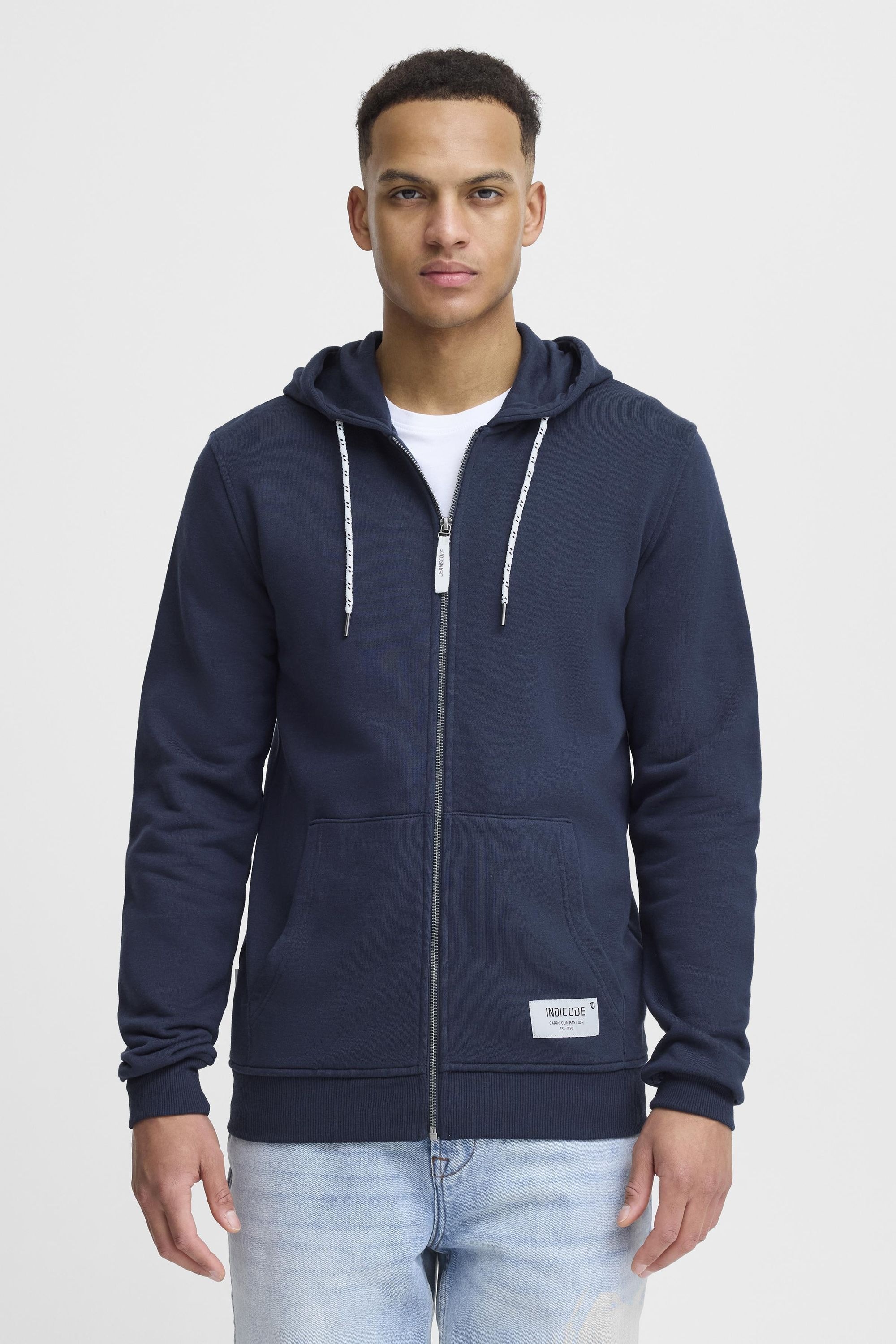Indicode Strickpullover »Kapuzenfleecejacke IDPlayno«