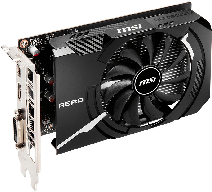 MSI Grafikkarte »Aero ITX OC GeForce GTX 1650«, 4 GB, GDDR6 | BAUR