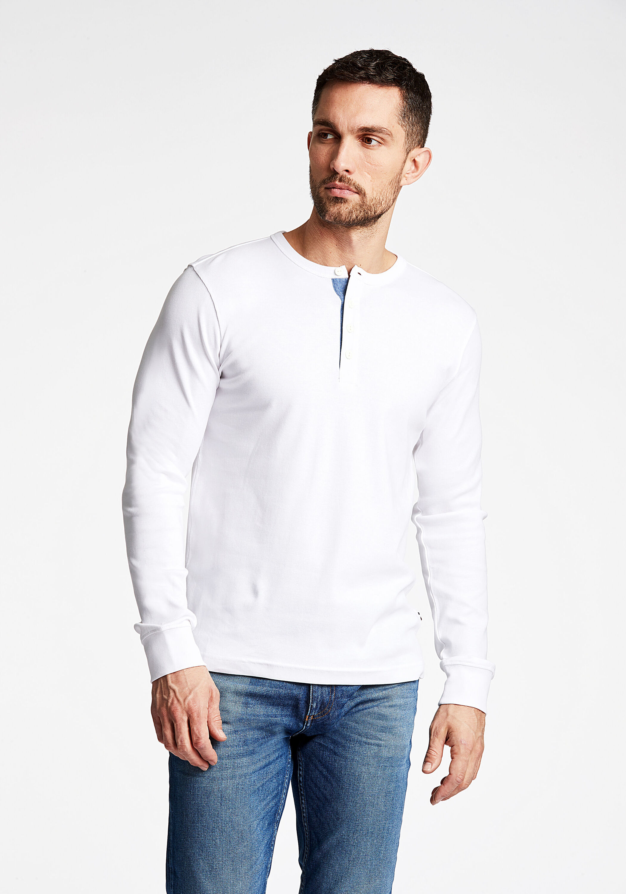 LINDBERGH Langarmshirt "T-Shirt (Langarm) Slim Fit"