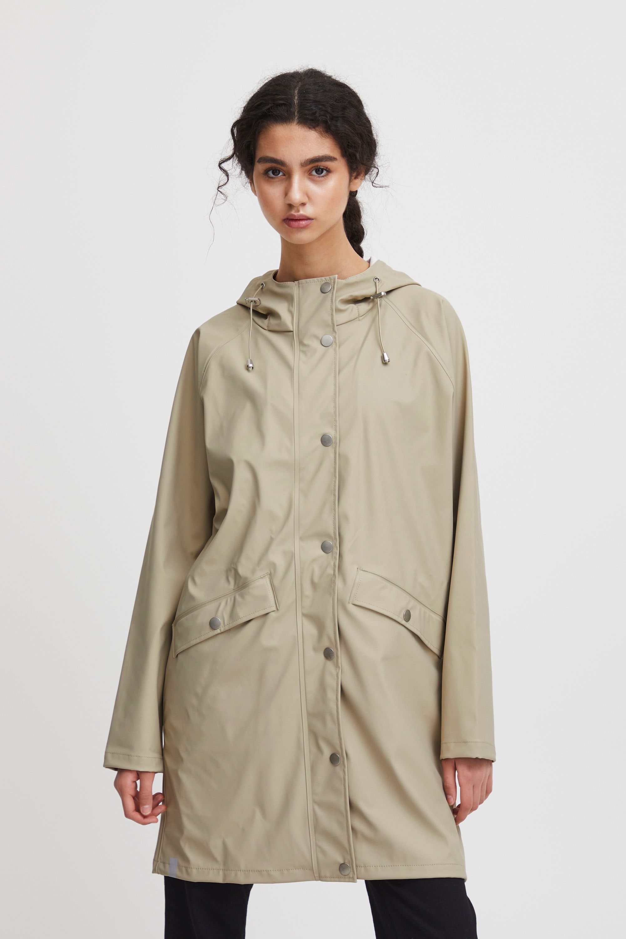 Ichi Regenjacke »Regenjacke IHTazi«, mit Kapuze