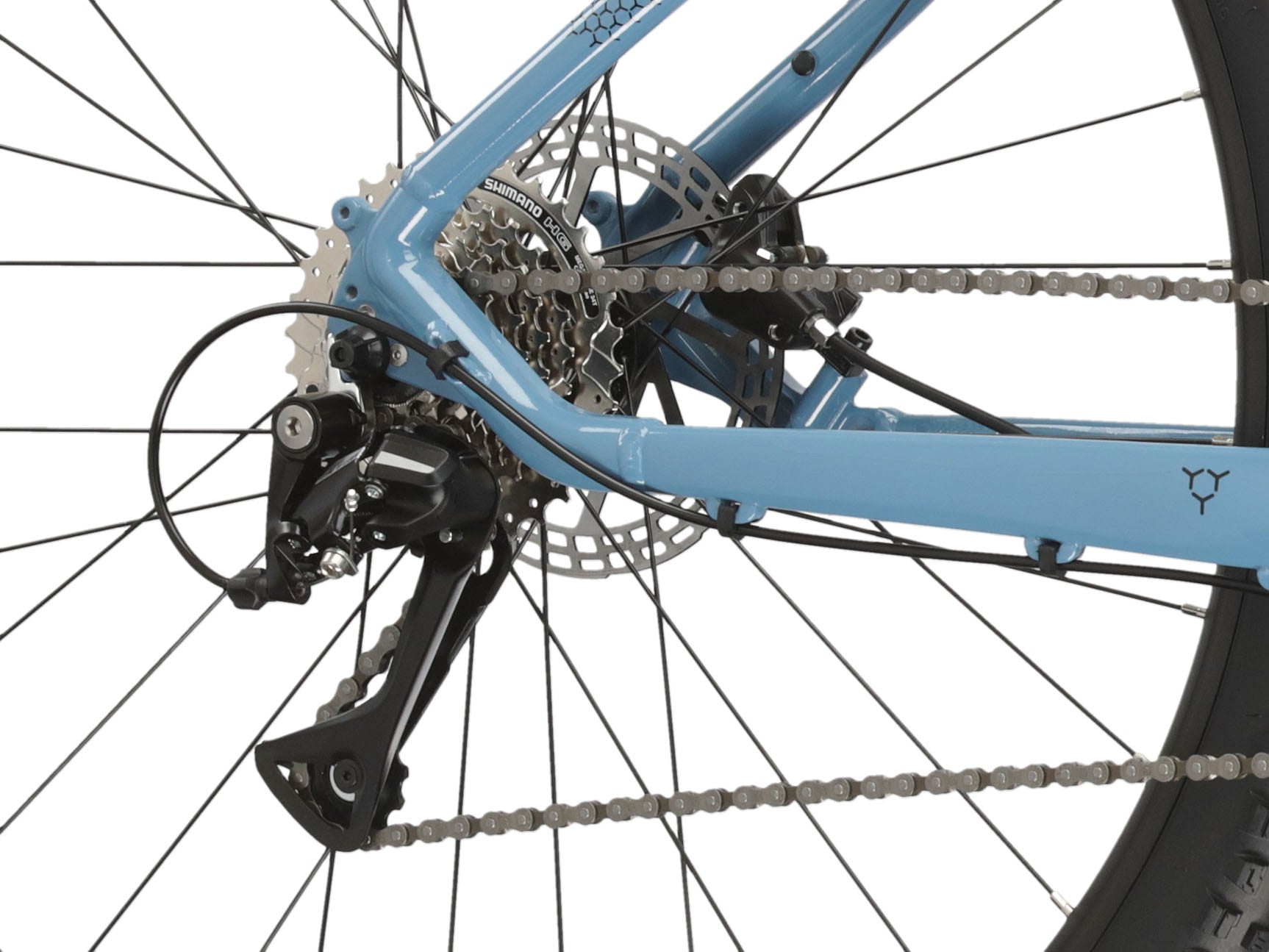 Kross Mountainbike »KROSS MTB Hardtail Hexagon 4.0 29" blau«, 16 Gang, Shimano, ACERA M3020 Schaltwerk, Kettenschaltung