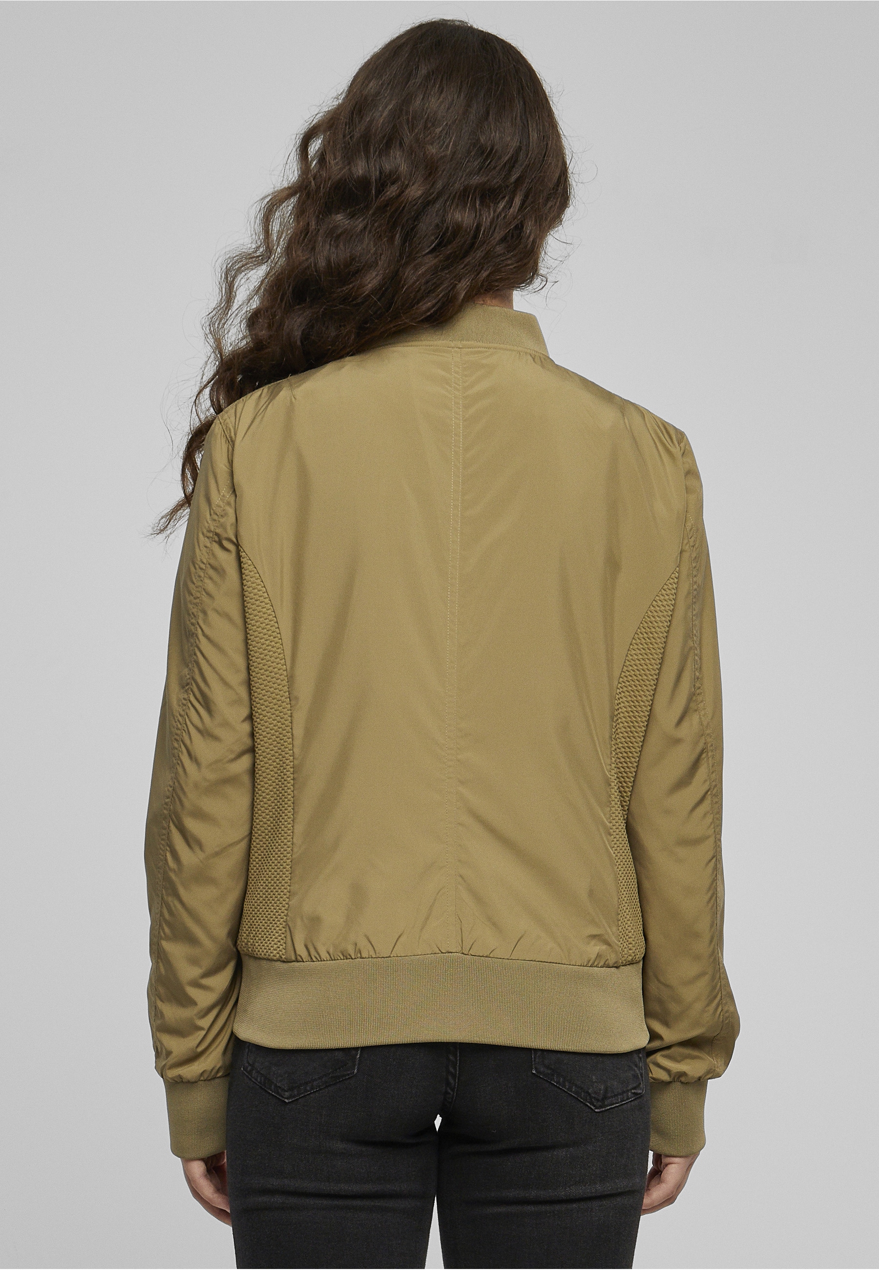 URBAN CLASSICS Allwetterjacke »Urban Classics Damen Ladies Light Bomber Jacket« 1 Stk. tlg. ohne Kapuze