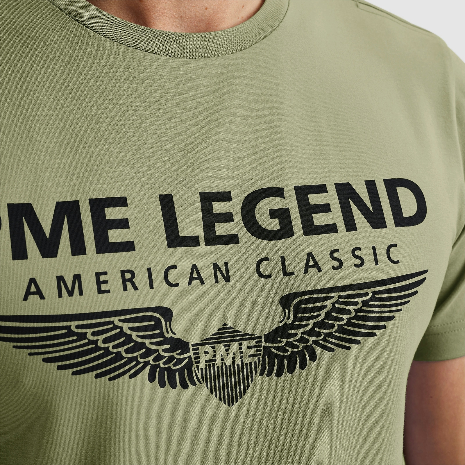 PME LEGEND Rundhalsshirt, mit Logoprint