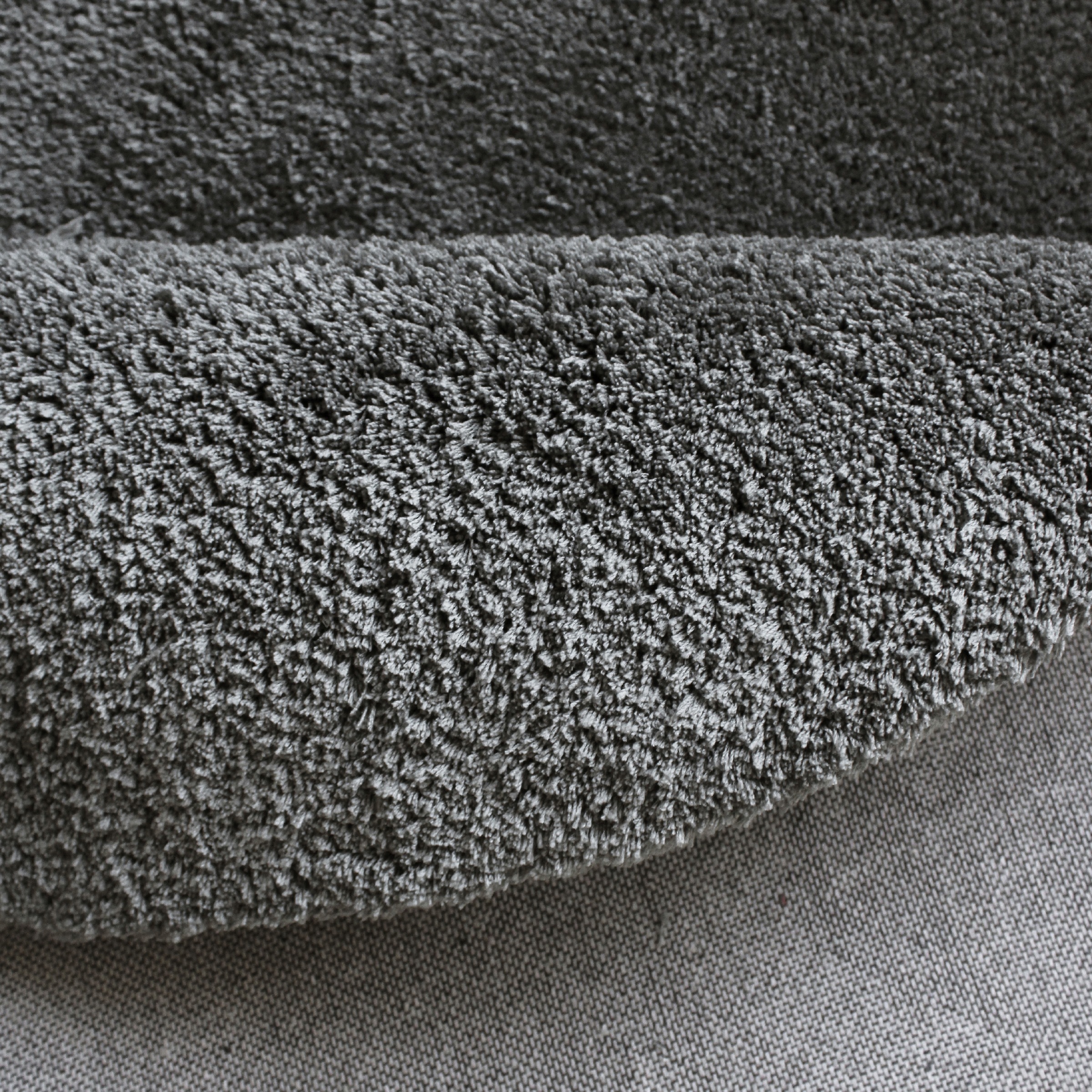 my home Hochflor-Teppich »Microfaser Teppich Magong, besonders weich, sehr feiner Flor«, rund, 25 mm Höhe, unifarben, weiche Teppiche, Wohnzimmer, Schlafzimmer, Kinderzimmer