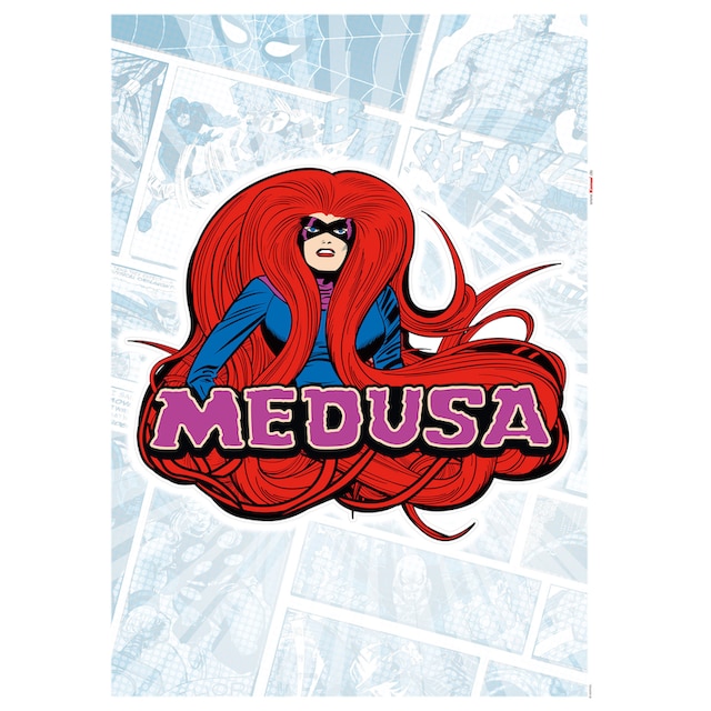 Komar Wandtattoo »Medusa Comic Classic«, (1 St.), 50 x 70 cm bestellen |  BAUR