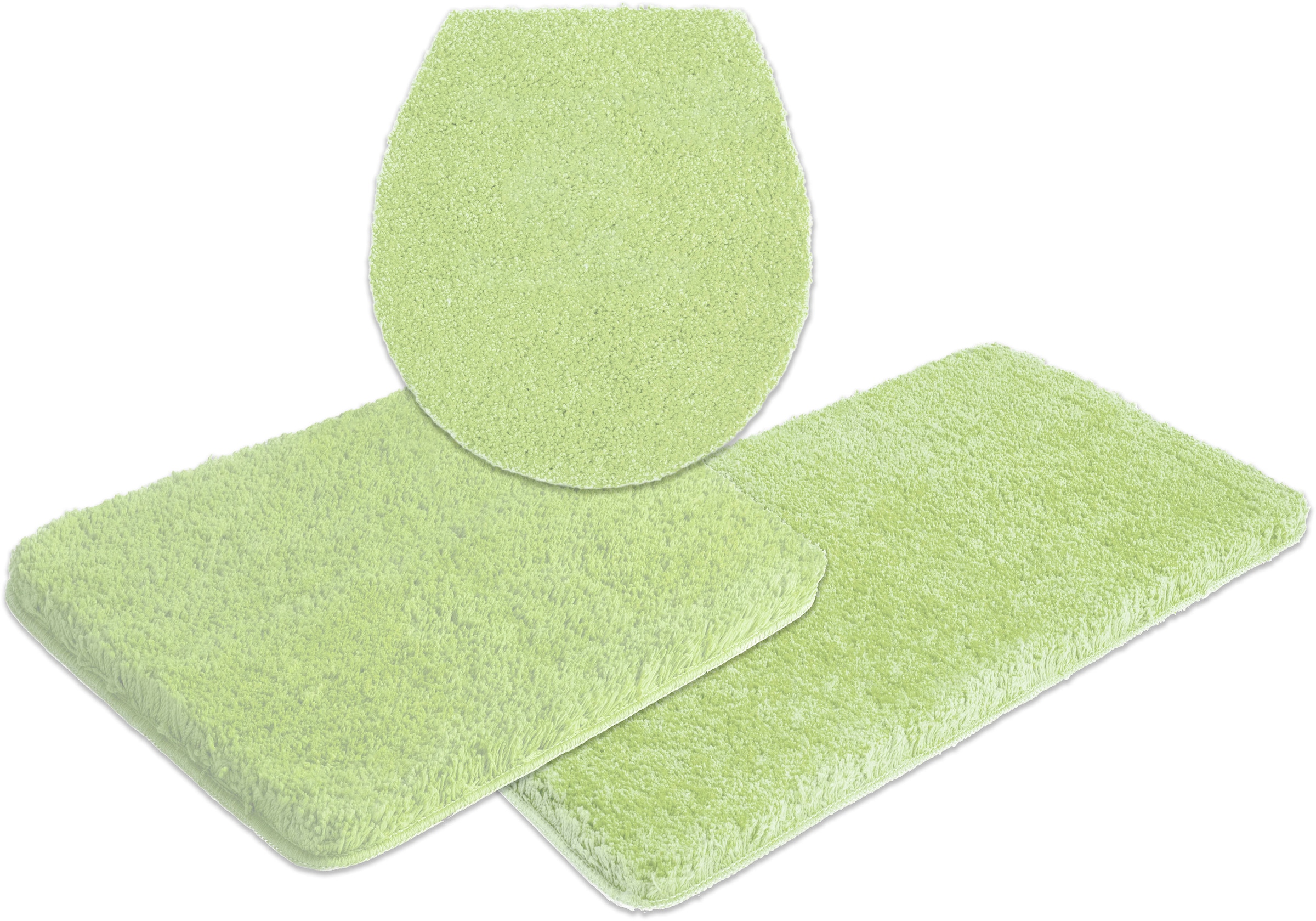 my home Badematte "Sanremo, Badvorleger, Badezimmer Teppich, sehr weich" Hö günstig online kaufen