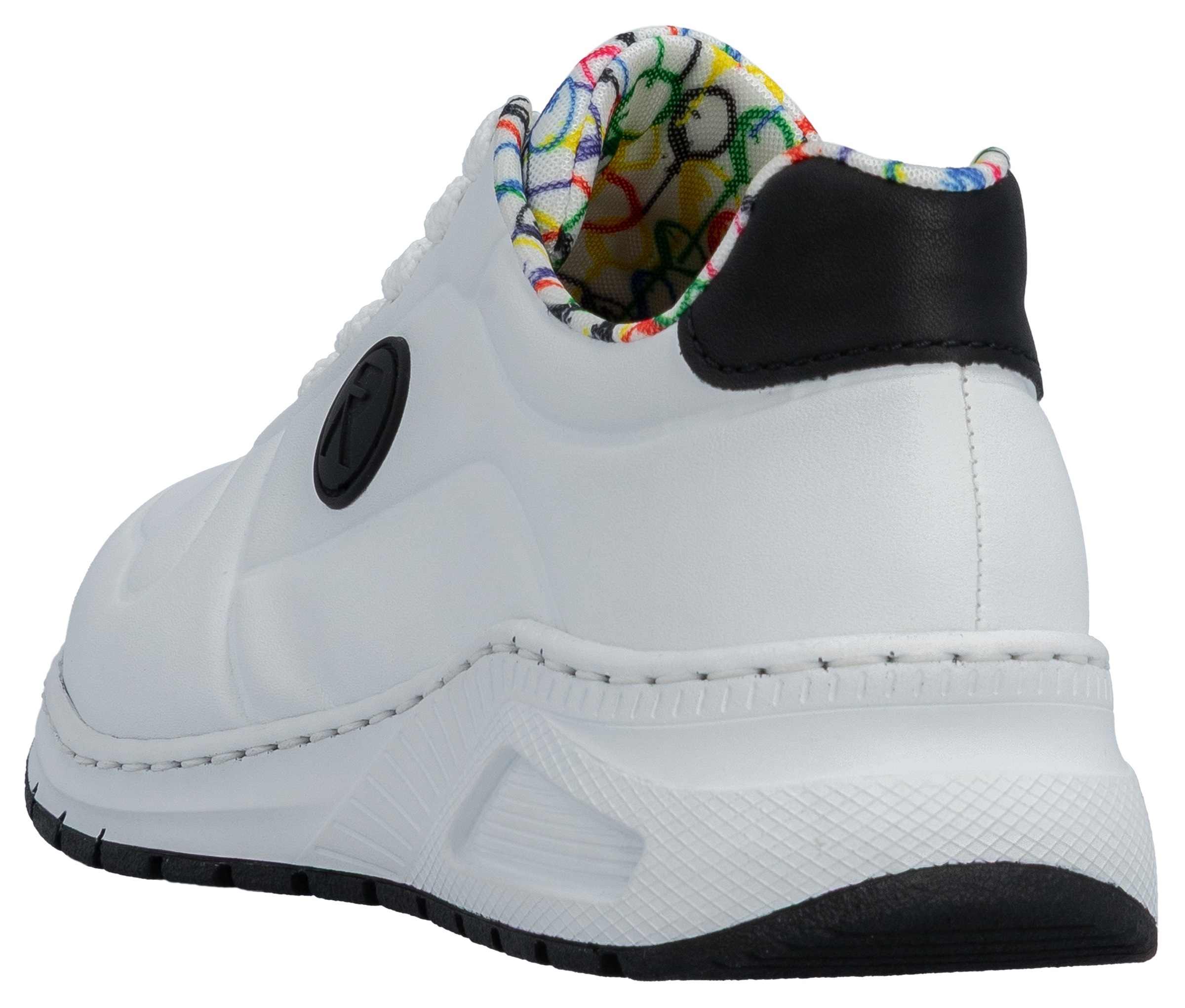 Rieker Women's Sneaker White 40 3