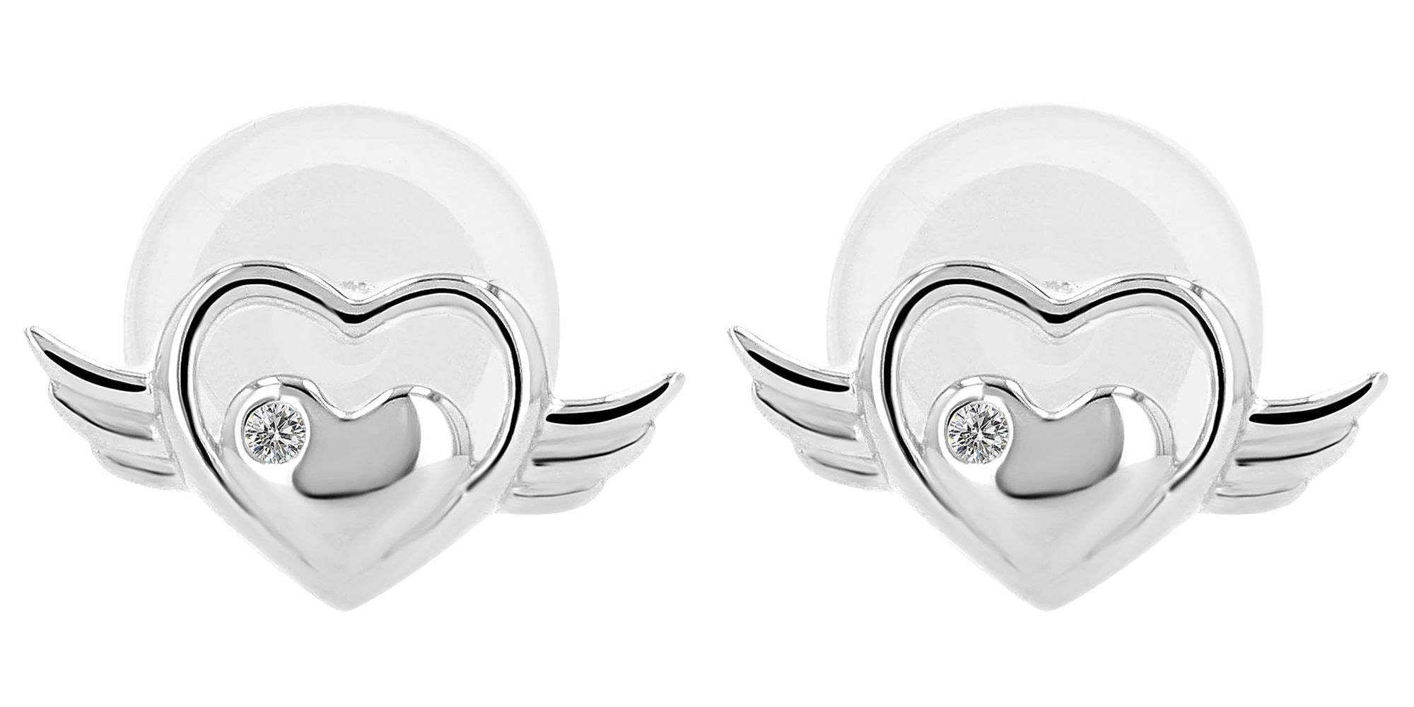 Adelia´s Paar Ohrhänger "Ohrringe – Ohrstecker aus 925 Silber mit Zirkonia" Ein kleines Geschenk mit großer Wirkung