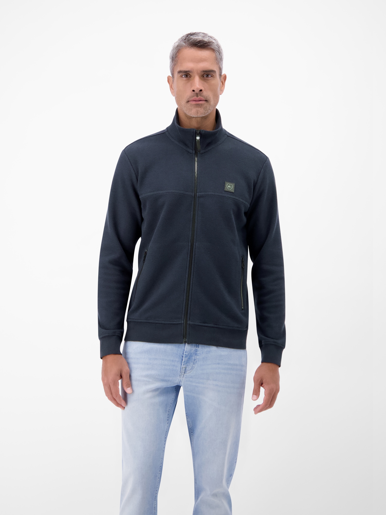 LERROS Sweatjacke "Sweatjacke aus Baumwollmix" günstig online kaufen