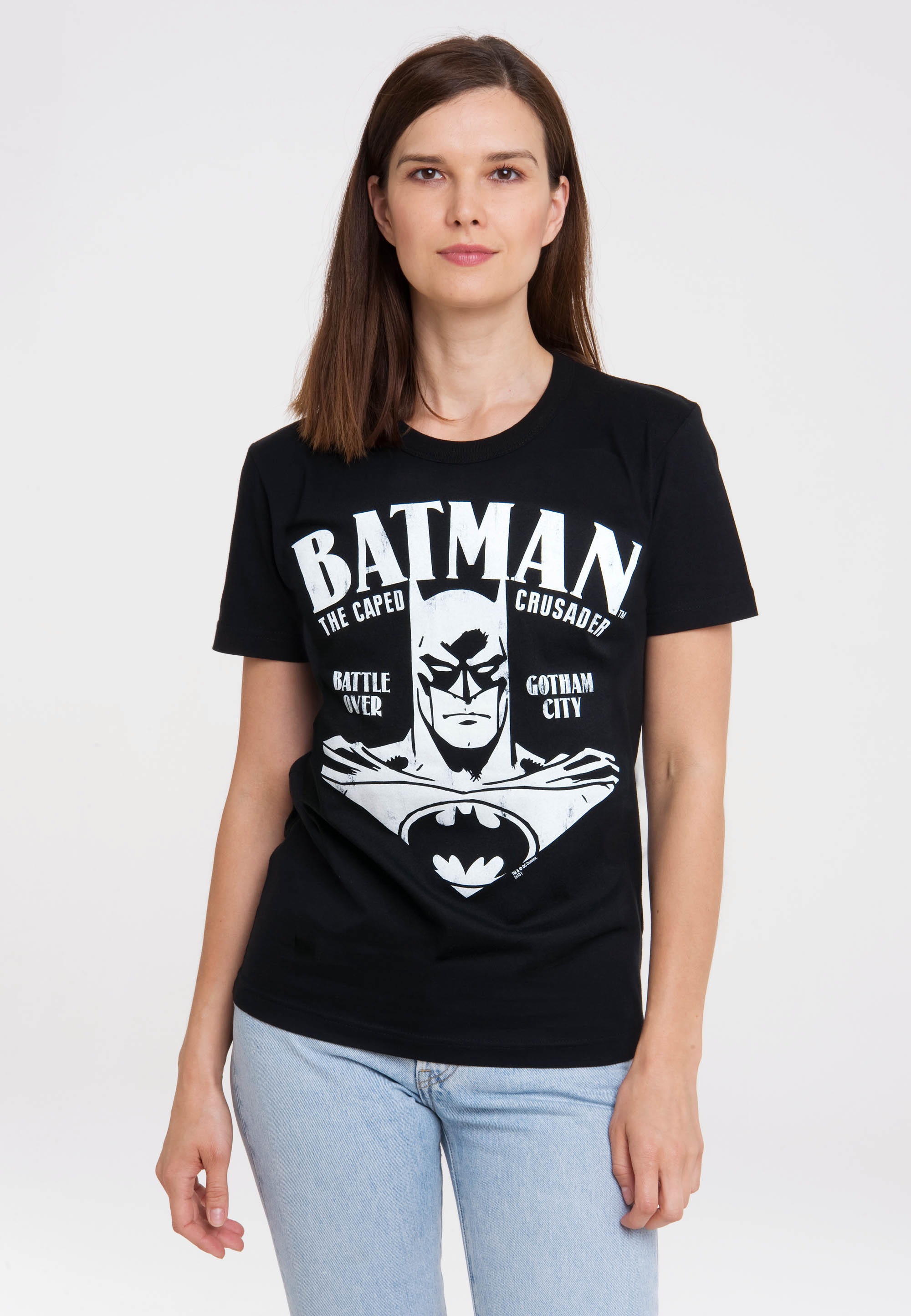 T-Shirt »Batman - Portrait«, mit Superhelden Print