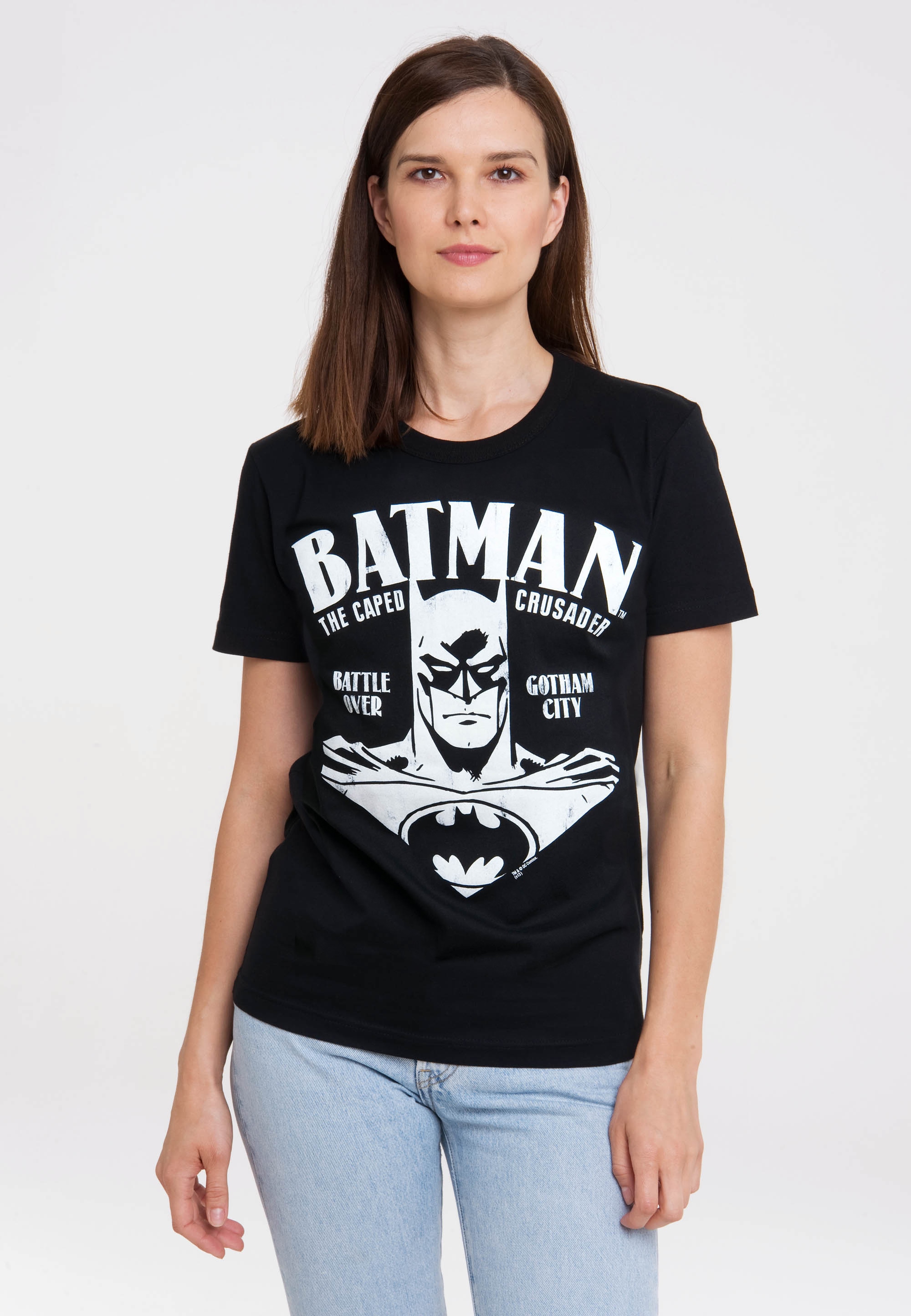 LOGOSHIRT T-Shirt "Batman - Portrait", mit Superhelden Print günstig online kaufen