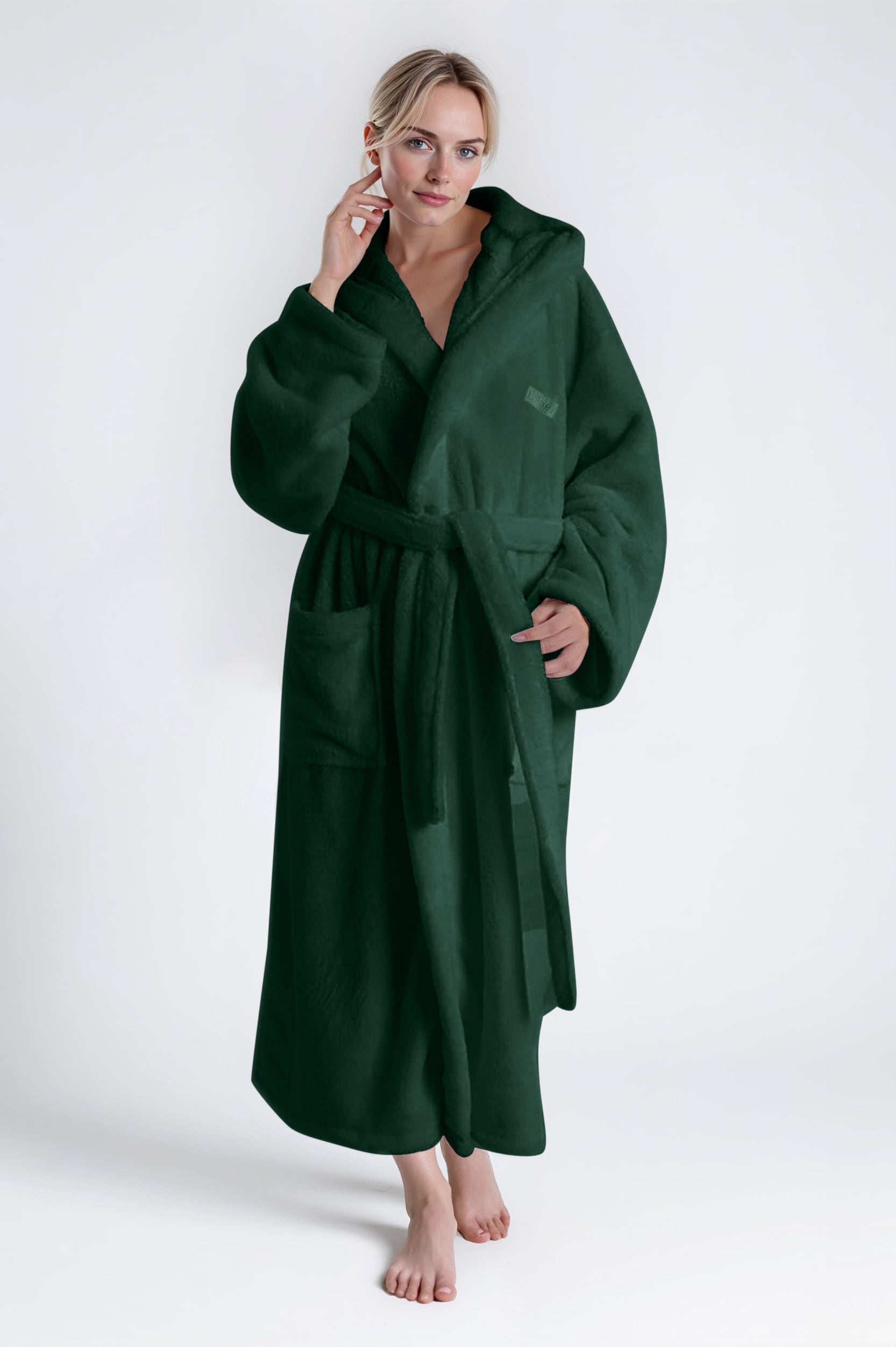 LeGer Home by Lena Gercke Unisex-Bademantel »Lovina, ideal für Sauna & Spa, Hotelbademantel, Morgenmantel« 1 Stk. kuschelig weicher Fleece, plüsch, für Damen und Herren, XS-3XL