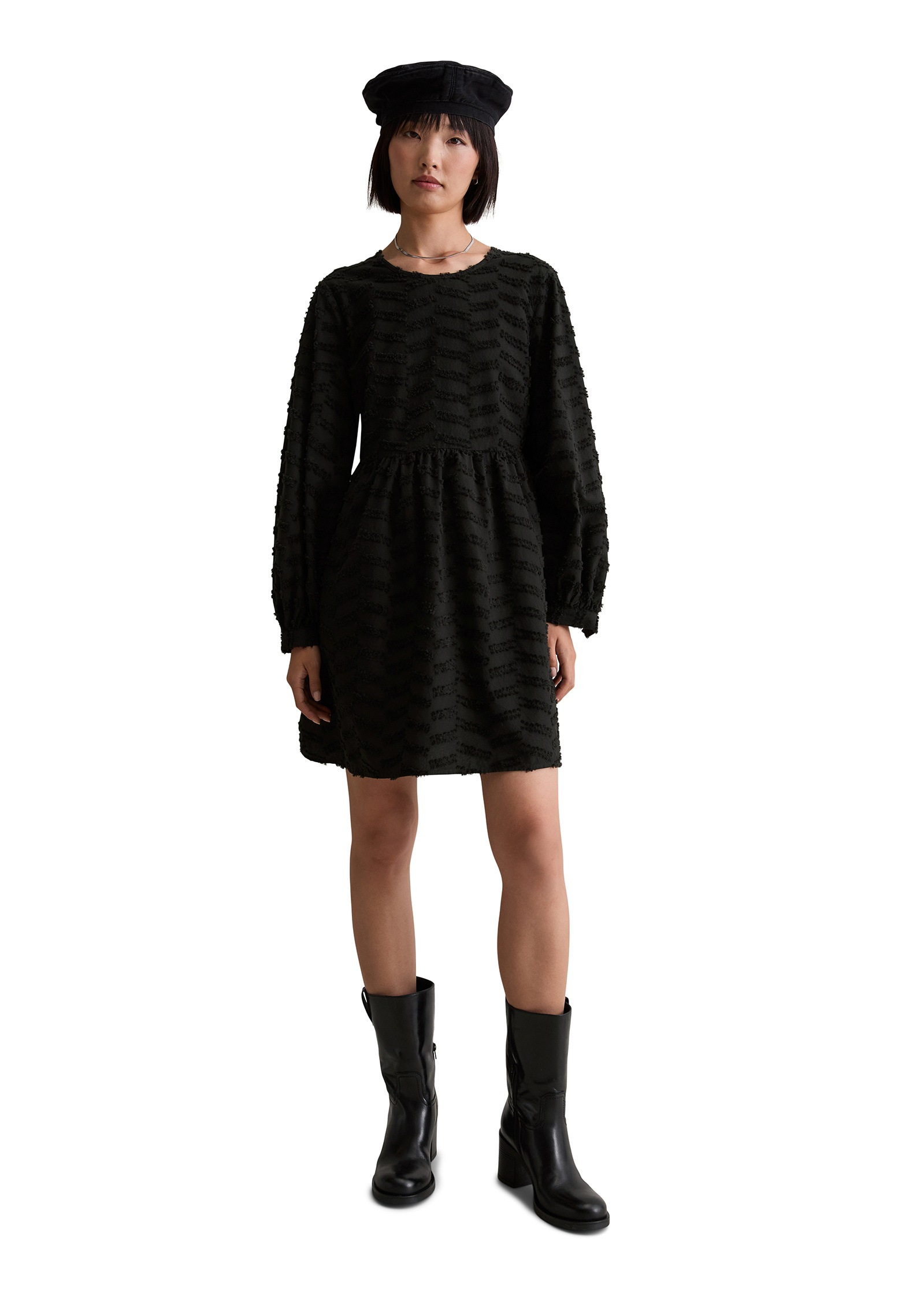 Marc O'Polo DENIM Minikleid »aus Baumwoll-Fil Coupé«